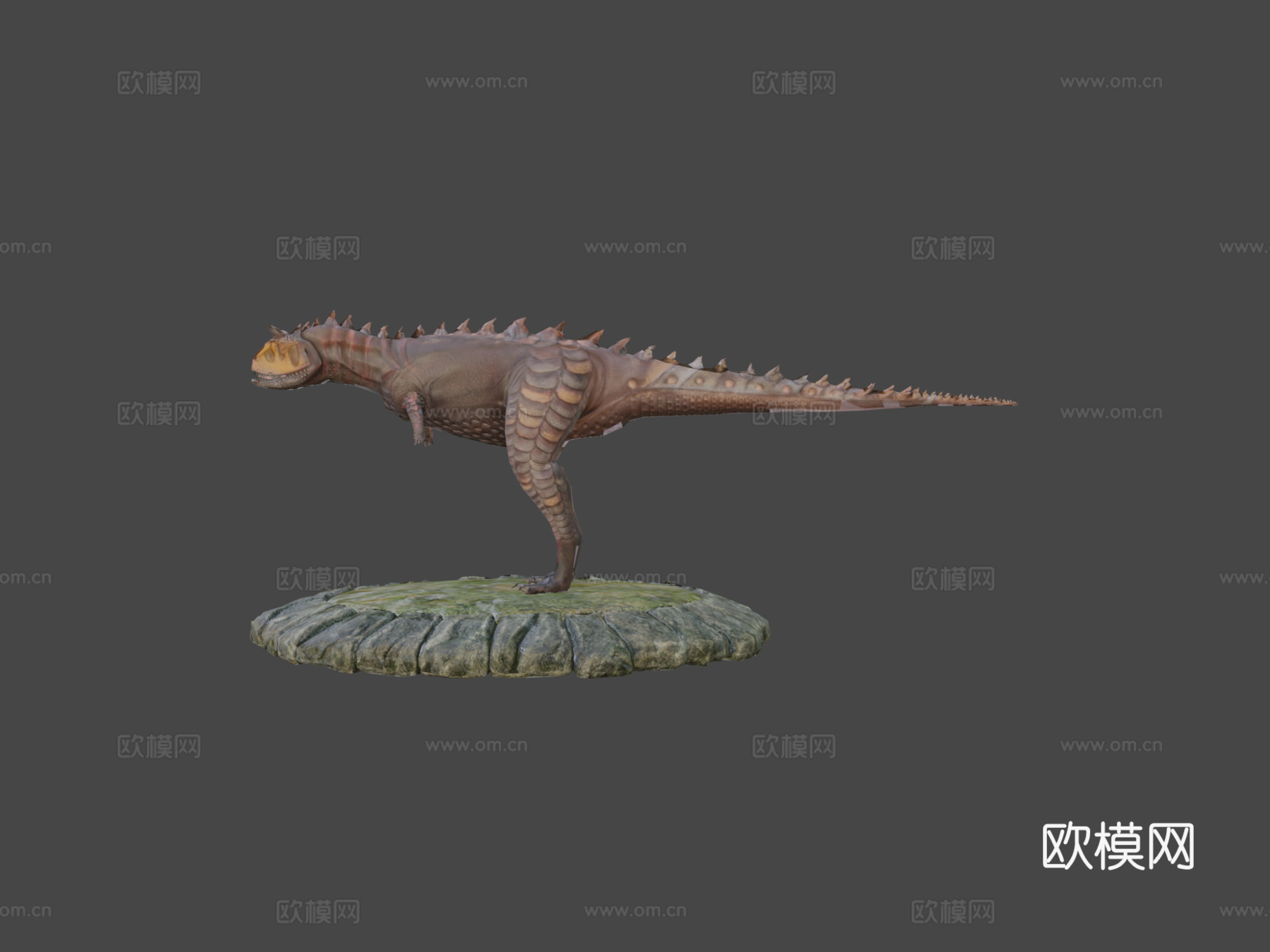 食肉牛龙su模型