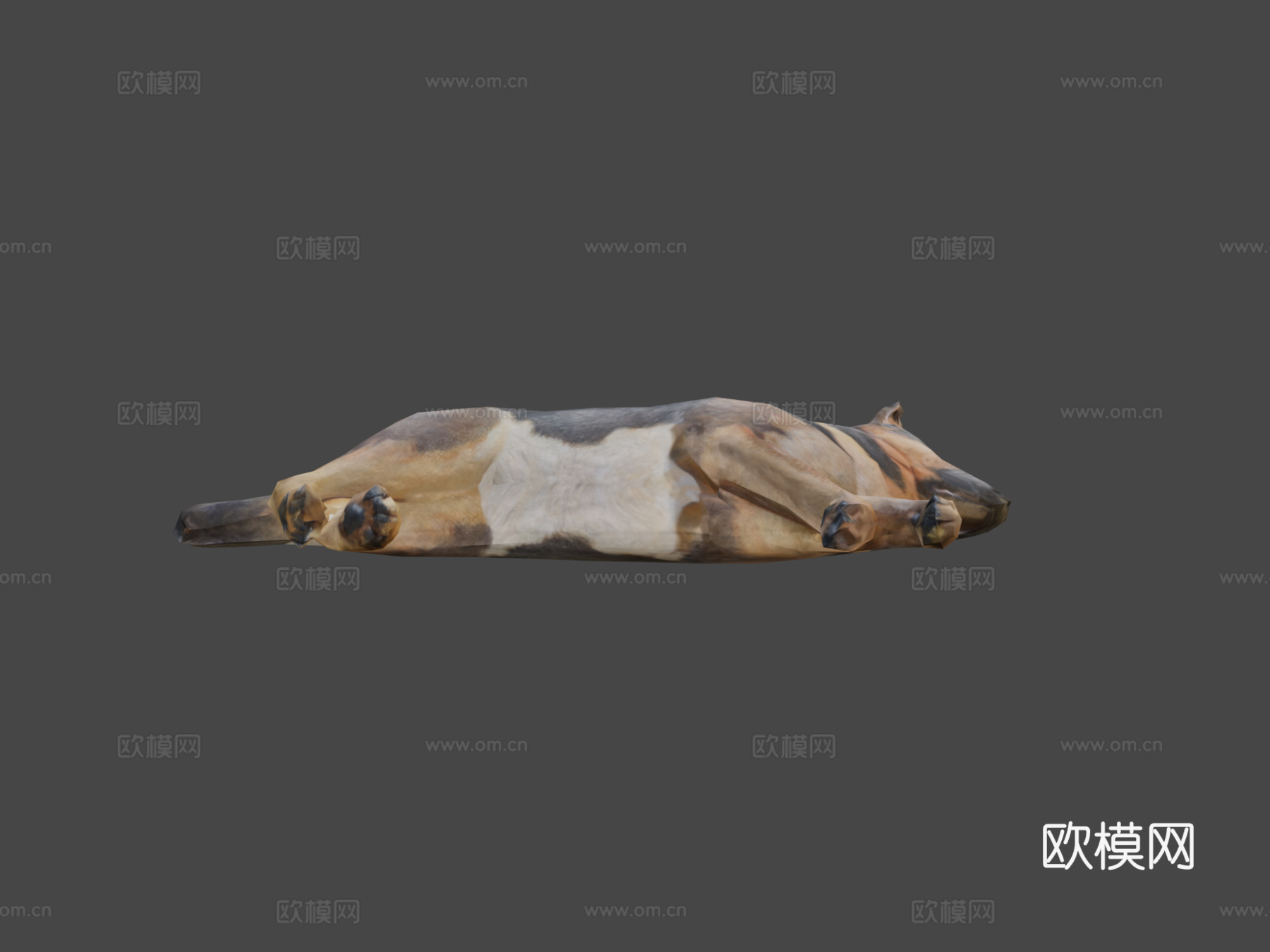 德国牧羊犬su模型