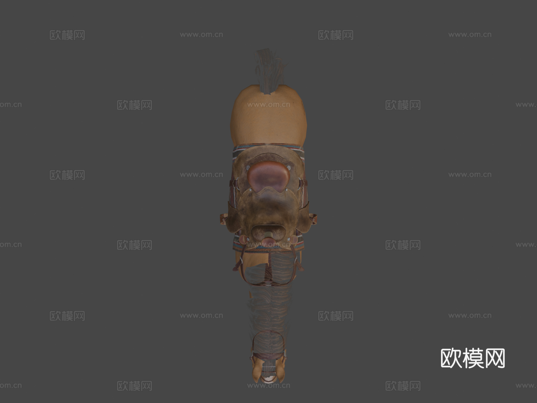 狂野西部马模型su模型