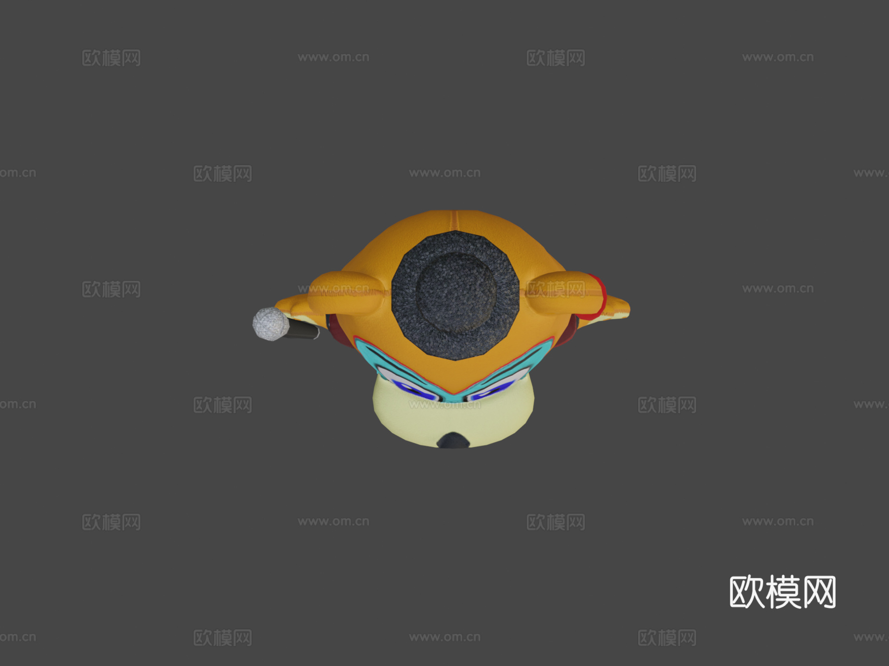 游戏中的华丽摇滚弗雷迪毛绒玩具su模型