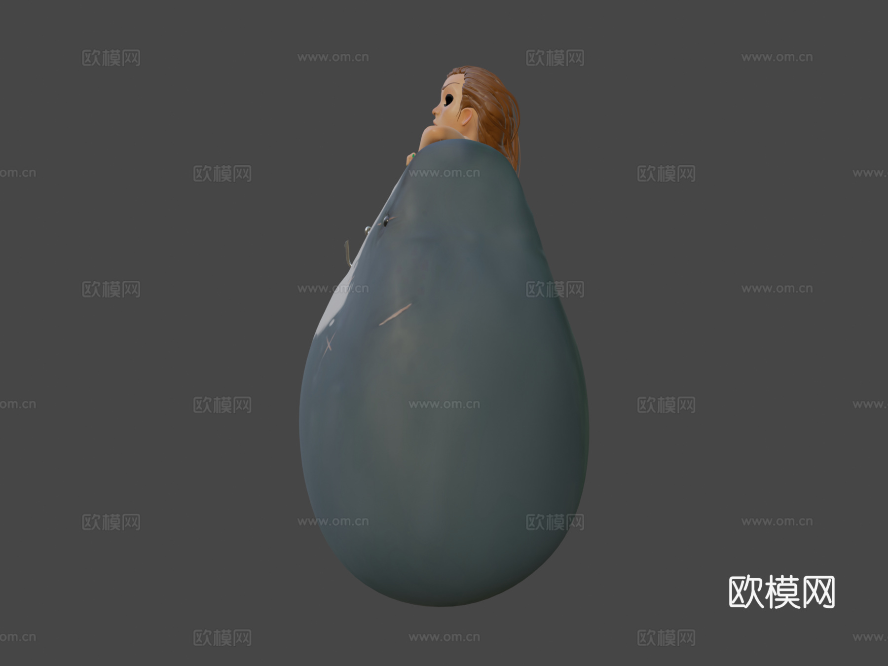 比基尼与鲨鱼su模型
