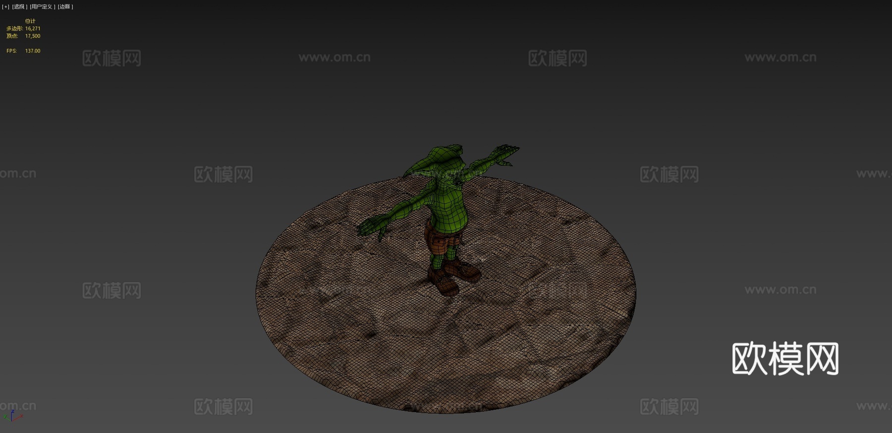 简易地精su模型