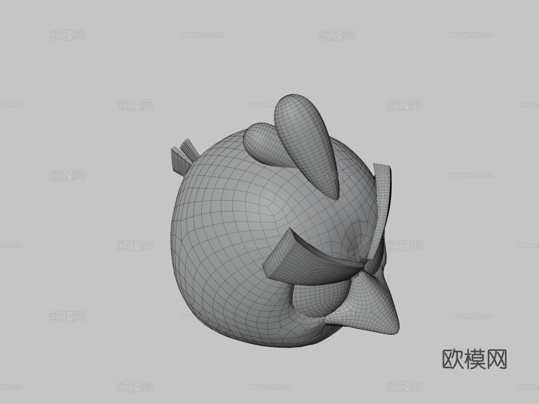 愤怒的小鸟su模型