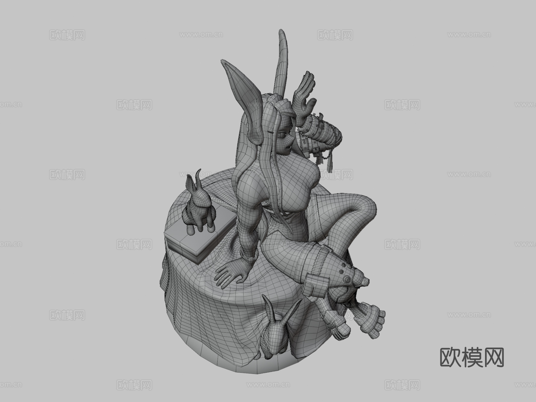 兔子英雄-米尔科我的英雄学院su模型
