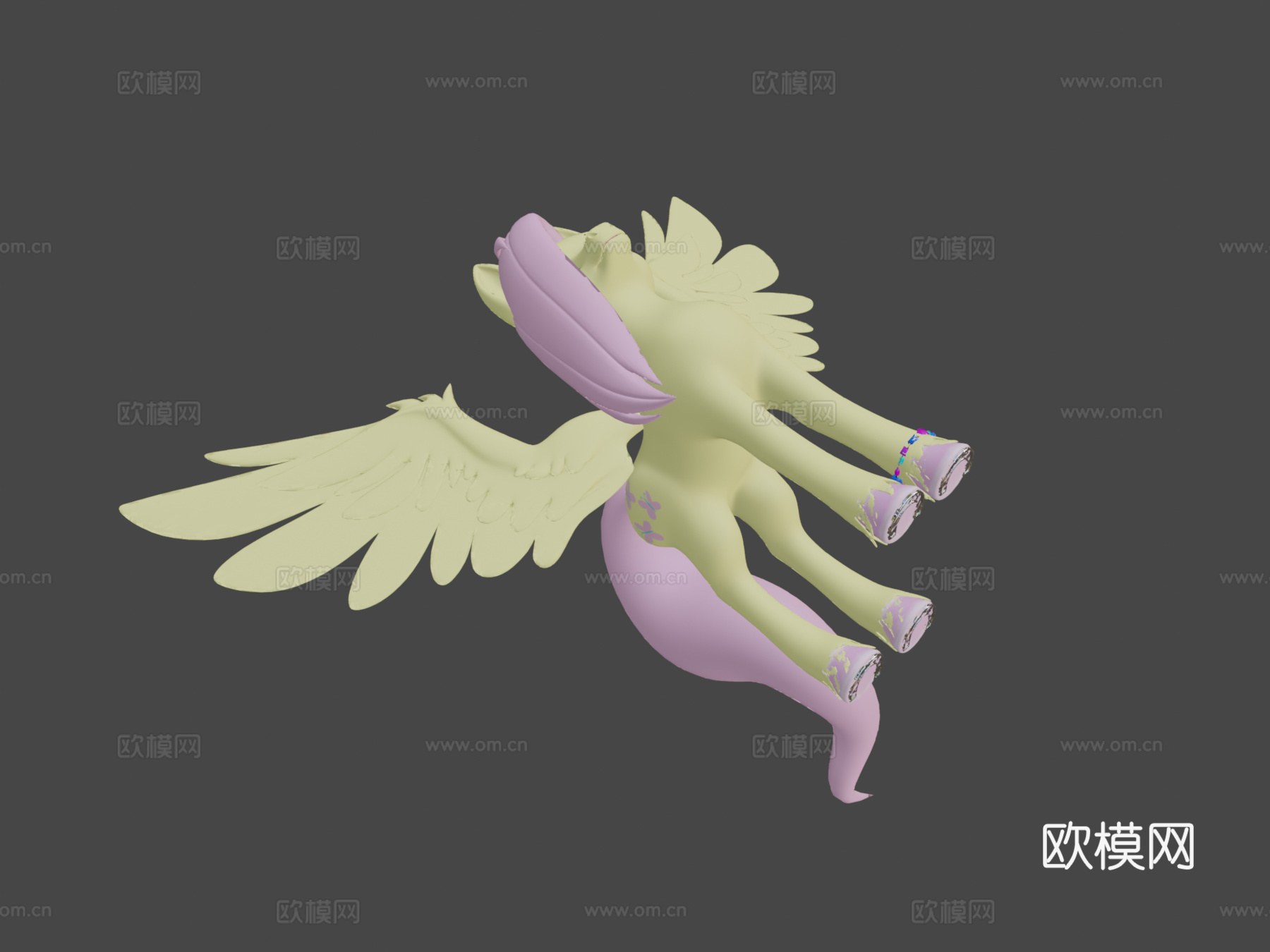 风格化柔柔su模型