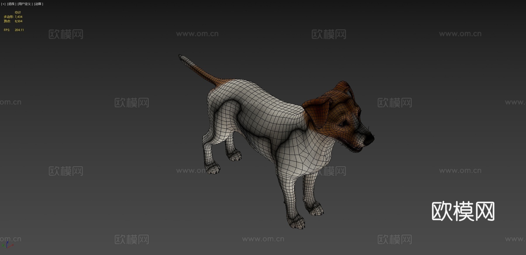 狗-杰克罗素梗犬v2su模型