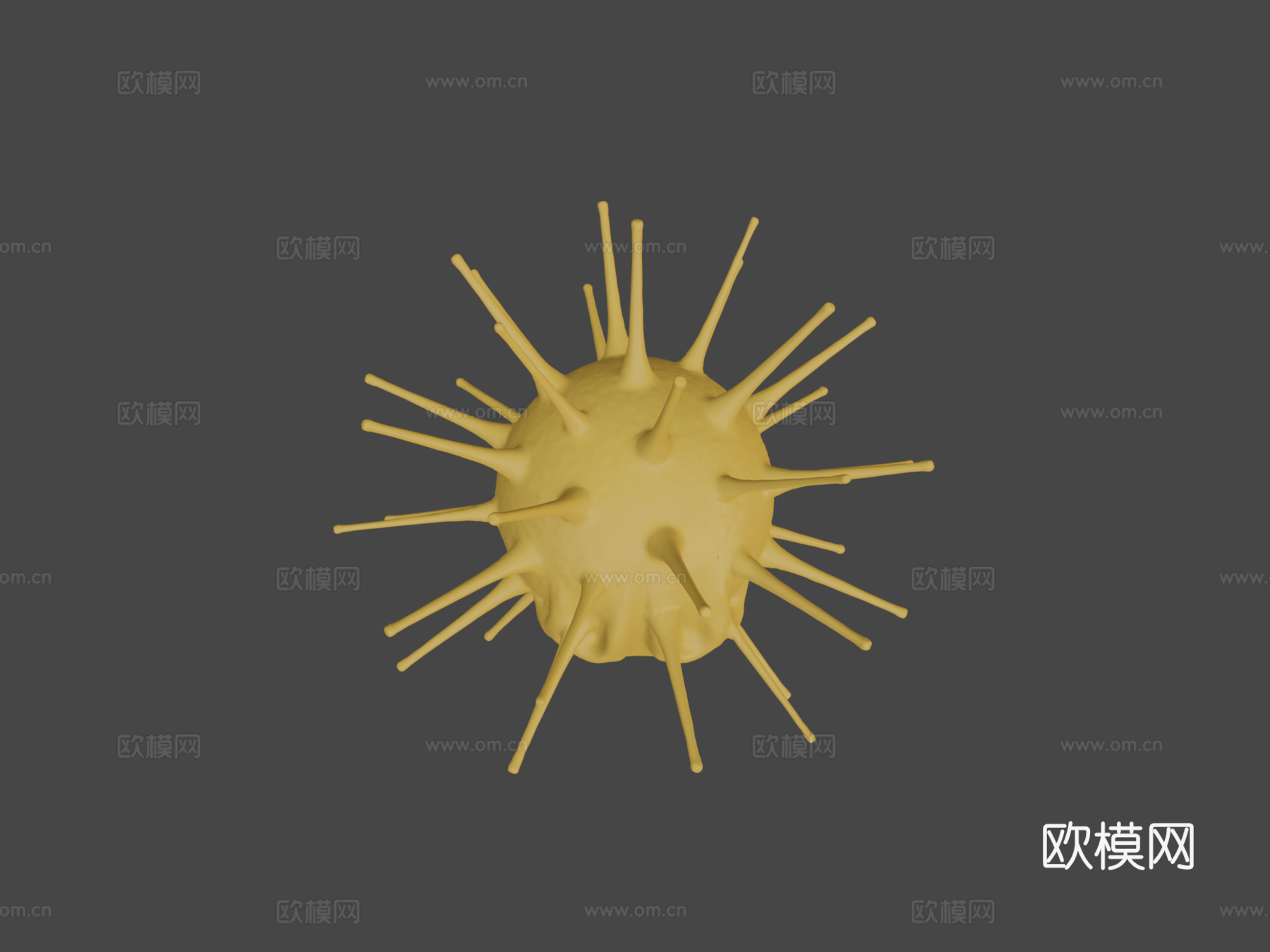 冠状病毒su模型下载（渲染图5）