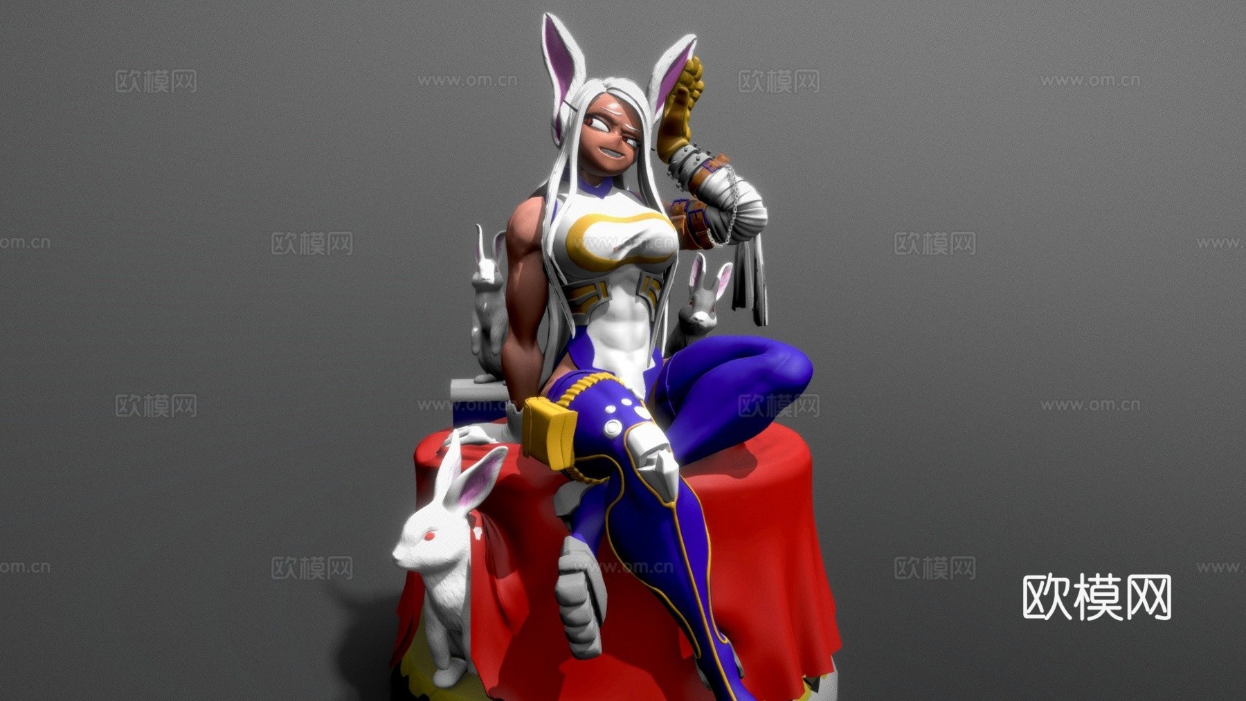 兔子英雄-米尔科我的英雄学院su模型