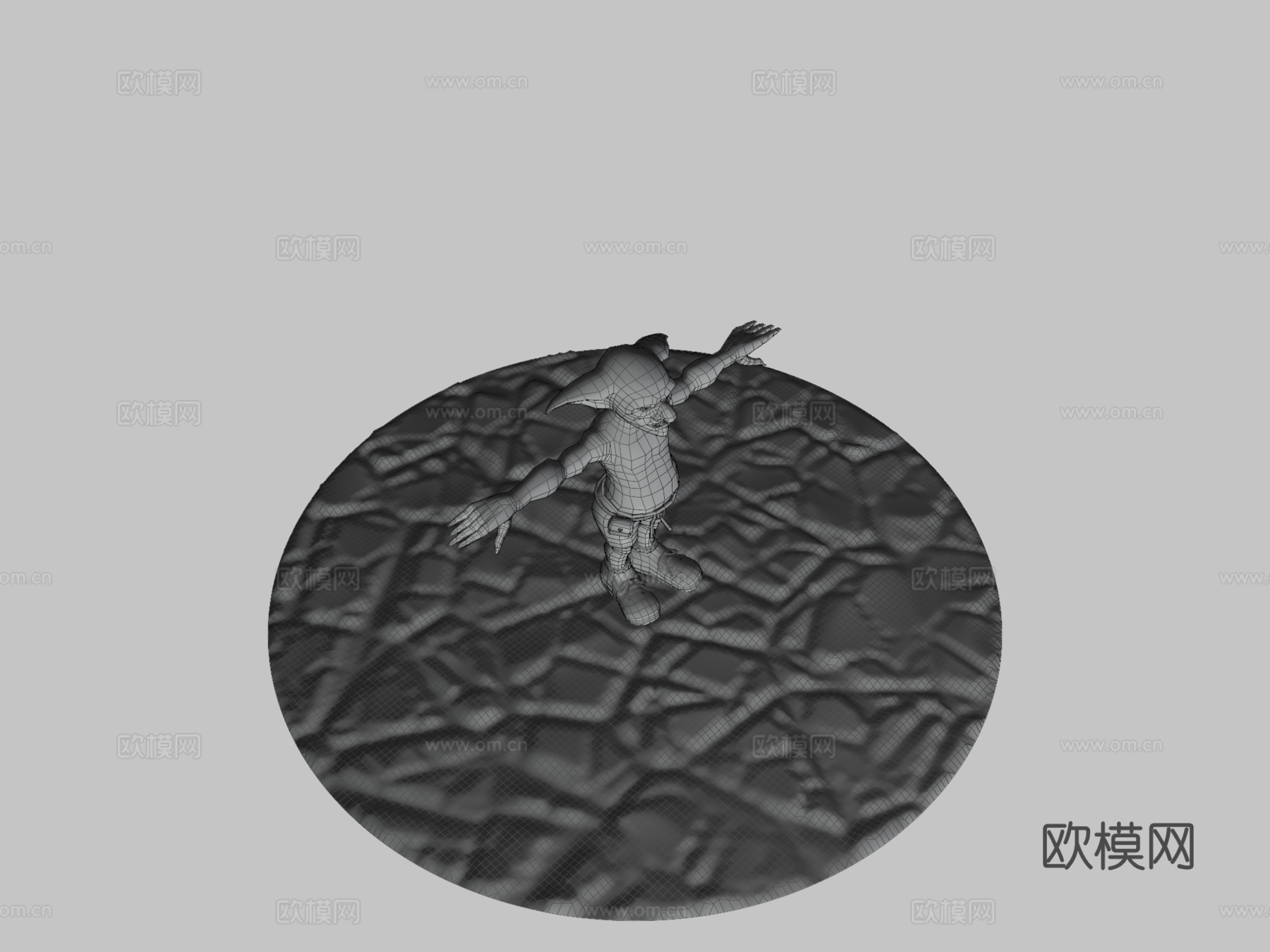 简易地精su模型