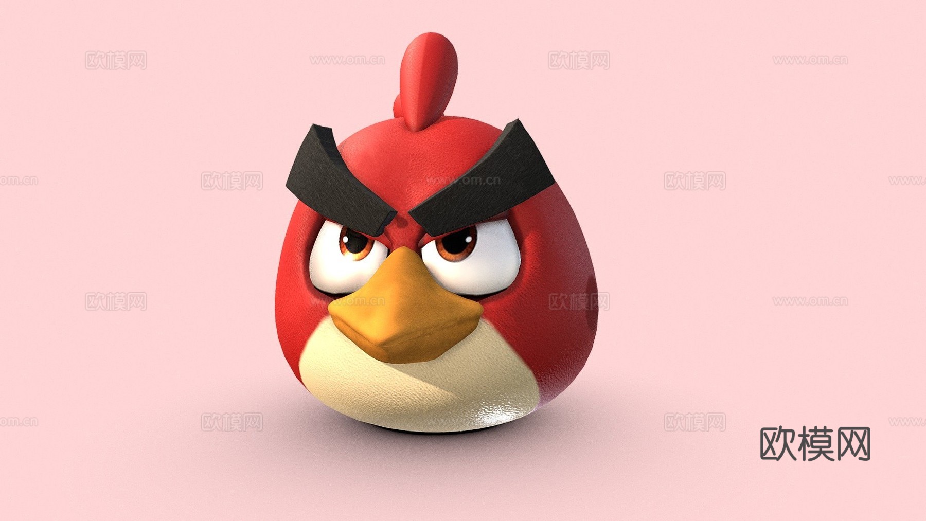 愤怒的小鸟su模型