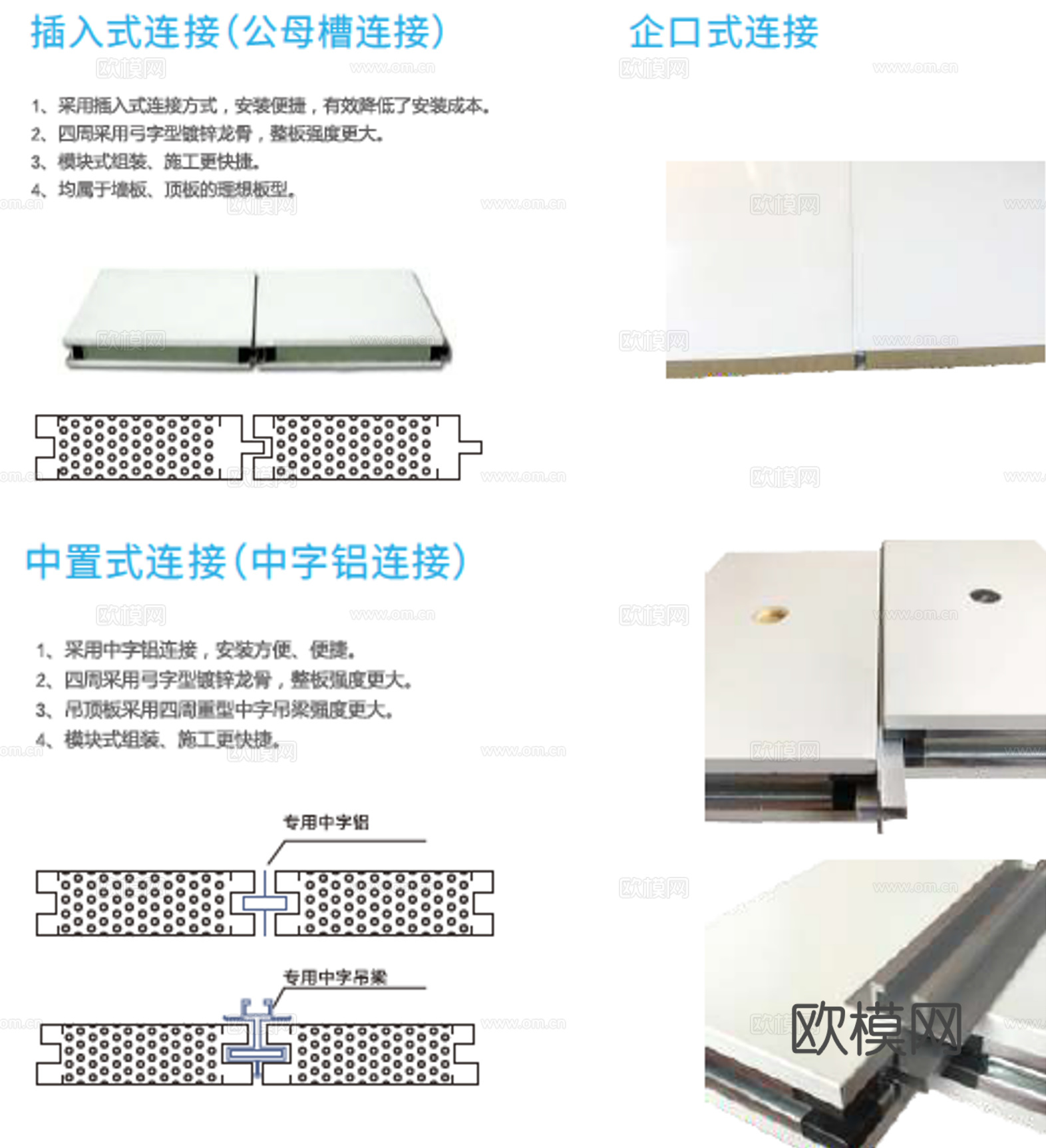玻镁岩棉夹芯板隔墙、玻镁岩棉洁净板、彩涂钢板隔墙、玻镁彩钢板cad施工图