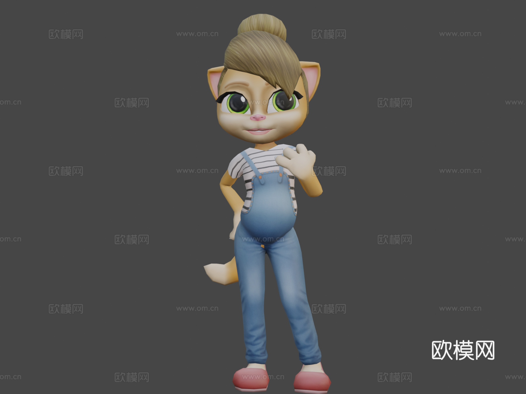 怀孕会说话的猫艾玛su模型