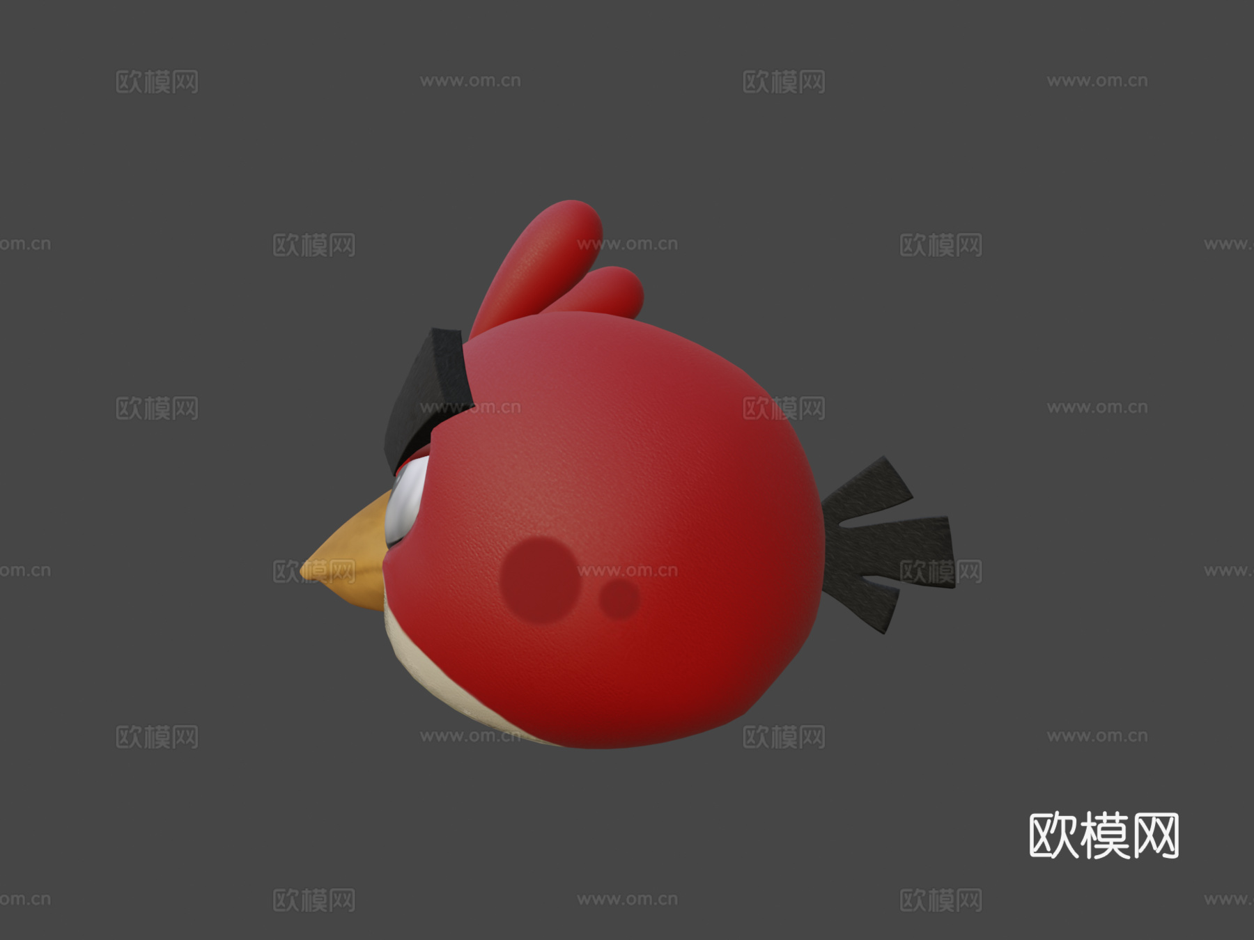 愤怒的小鸟su模型
