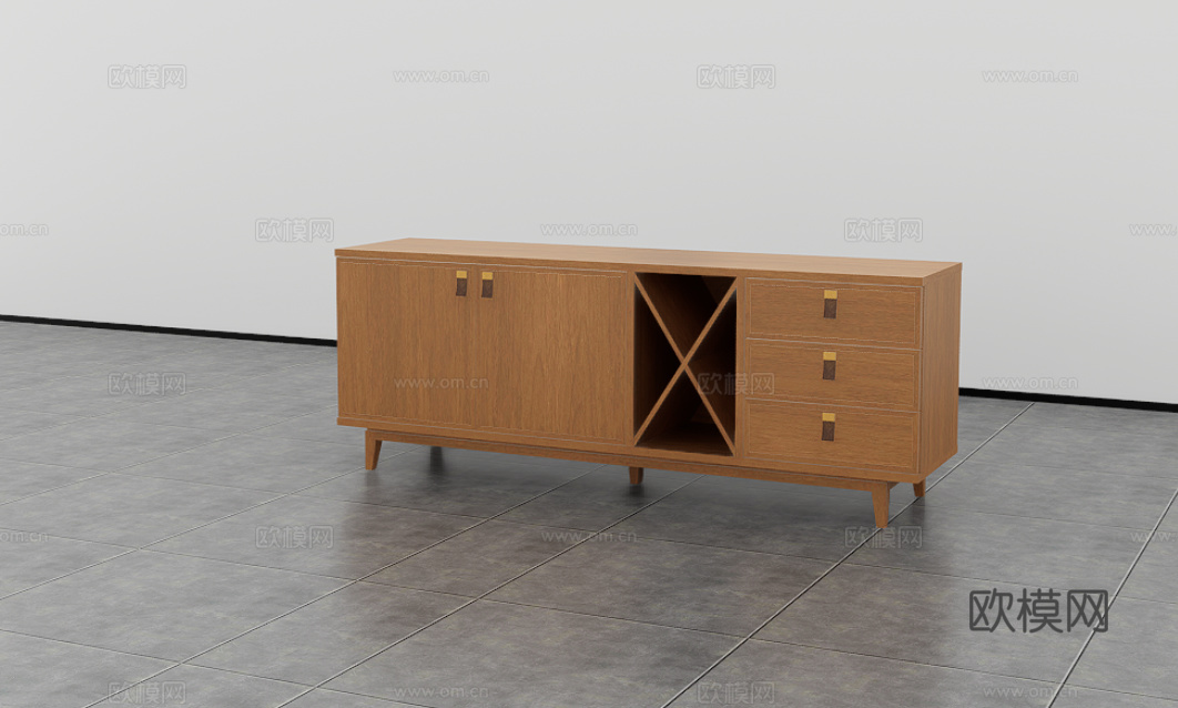 边柜su模型