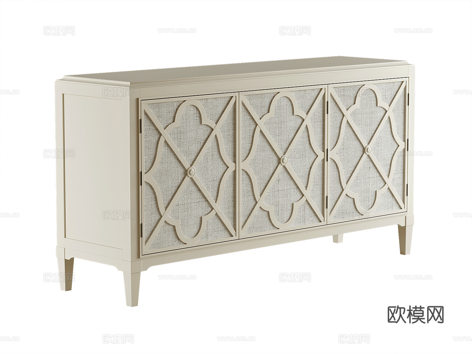 餐边柜3d模型下载