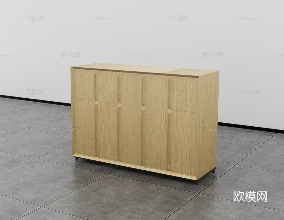 边柜su模型下载（渲染图1）