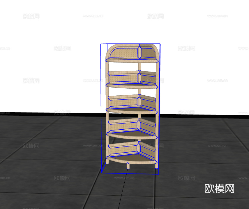 置物柜su模型