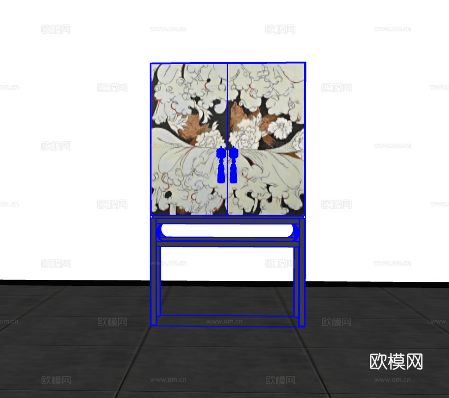 装饰柜su模型