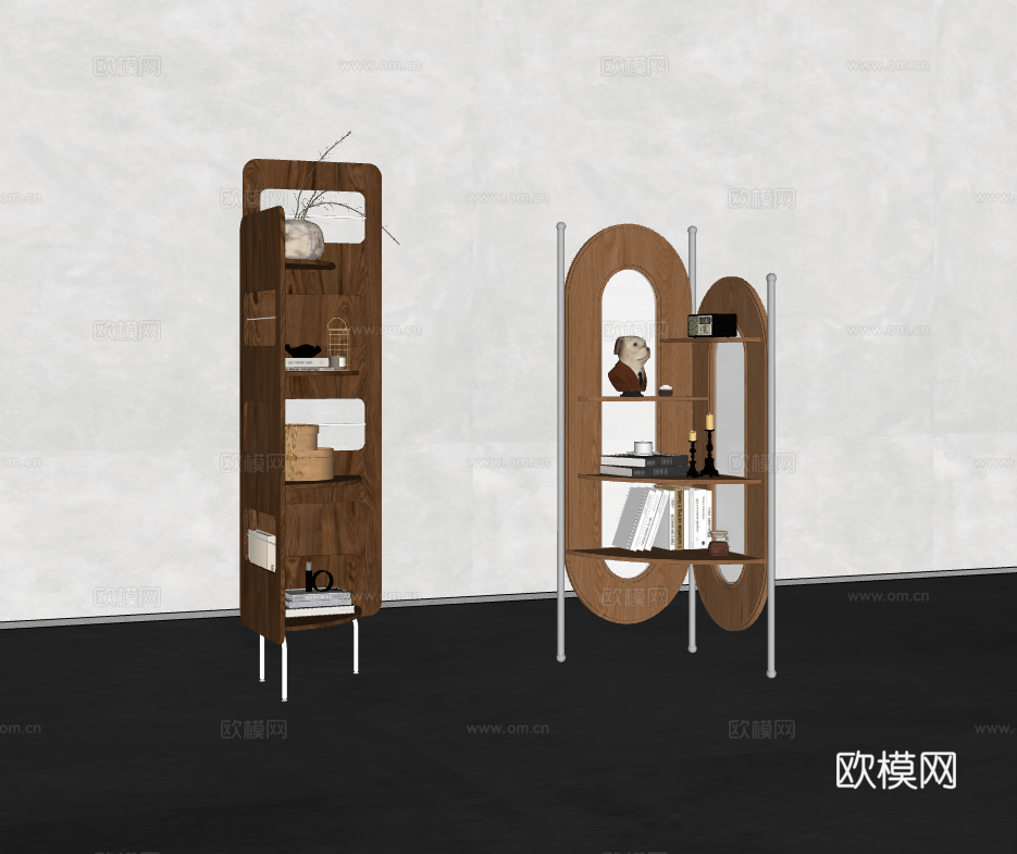 三角柜su模型