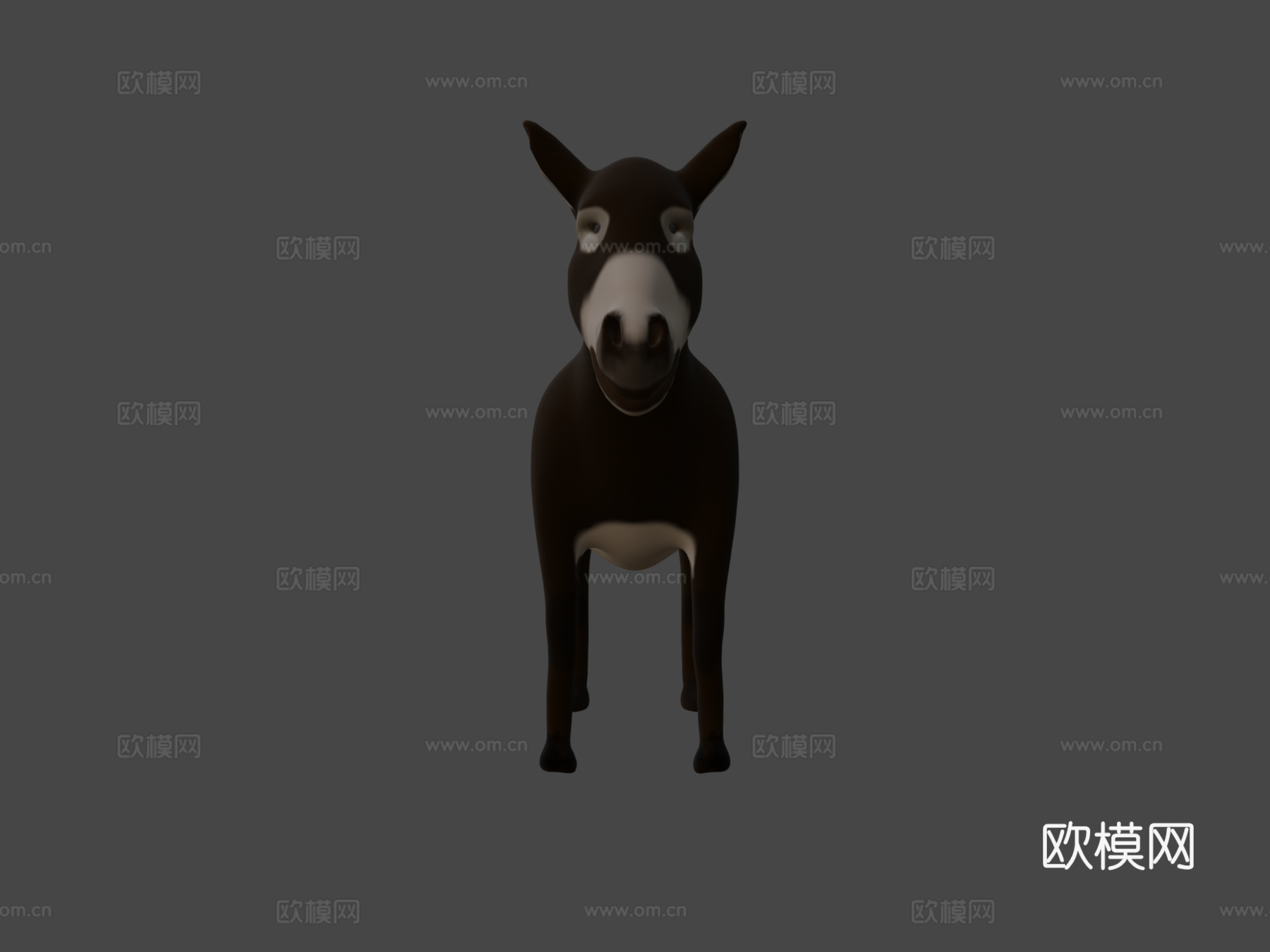 驴子3D模型su模型