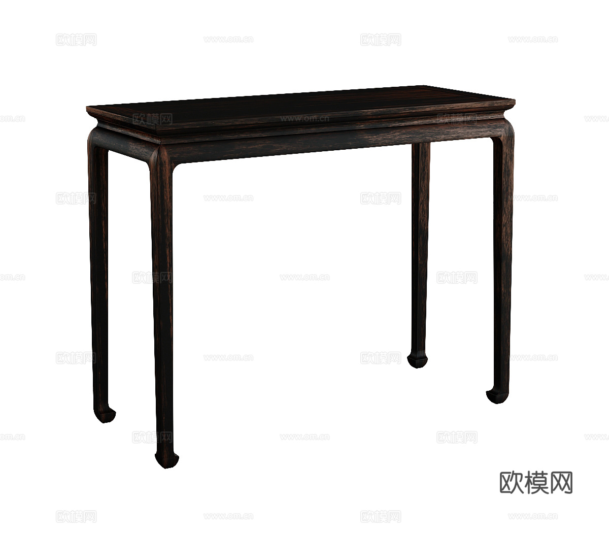 条案3d模型下载