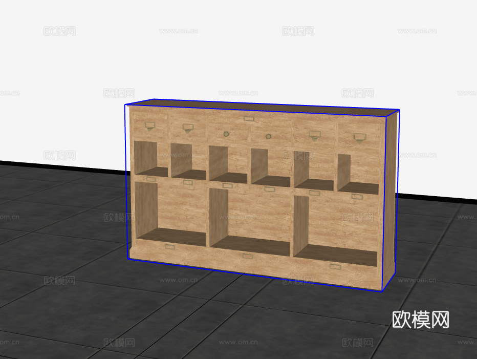 边柜su模型