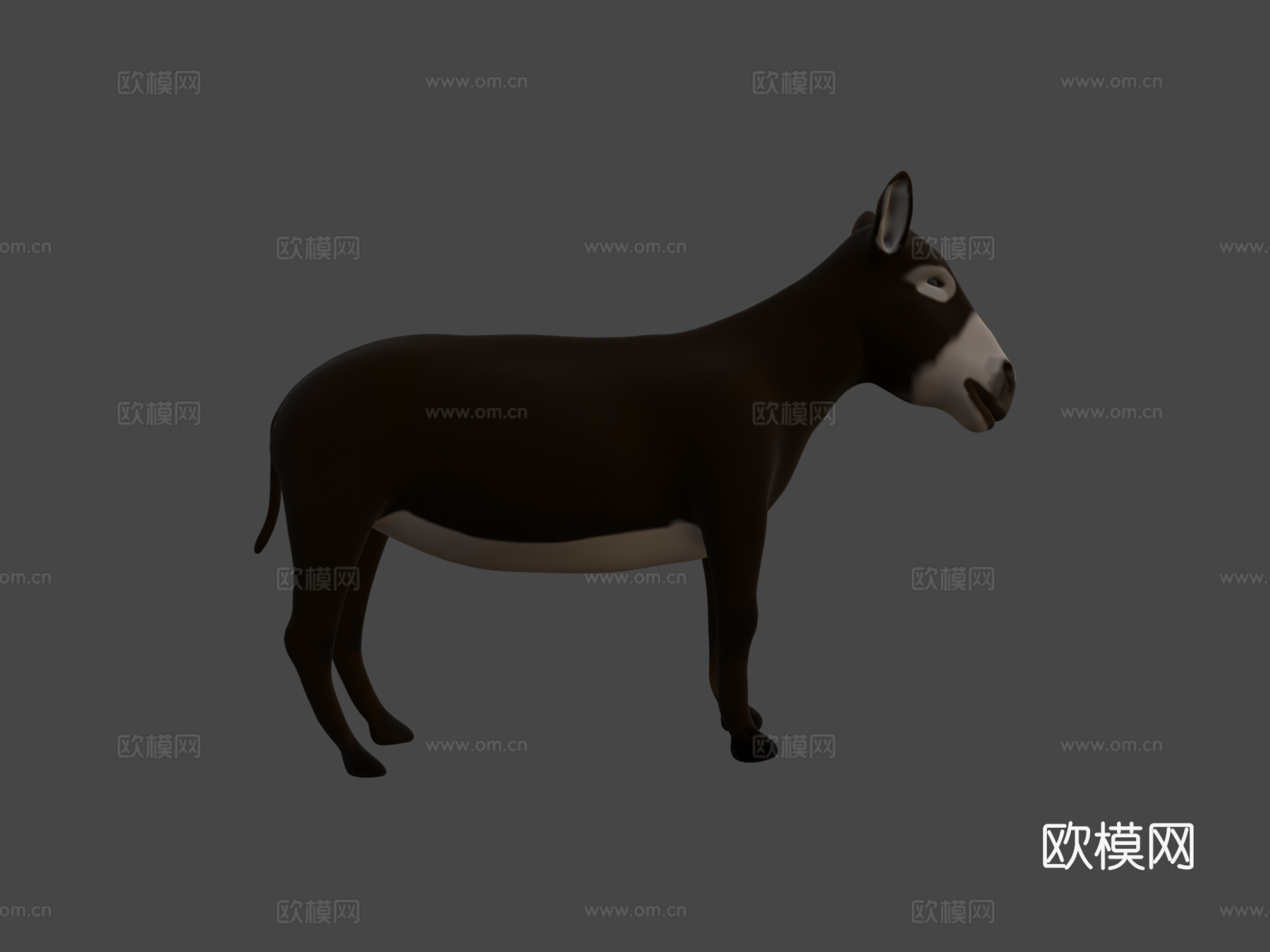 驴子3D模型su模型