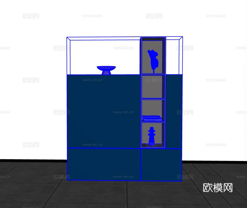 装饰柜su模型