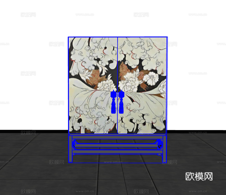 装饰柜su模型