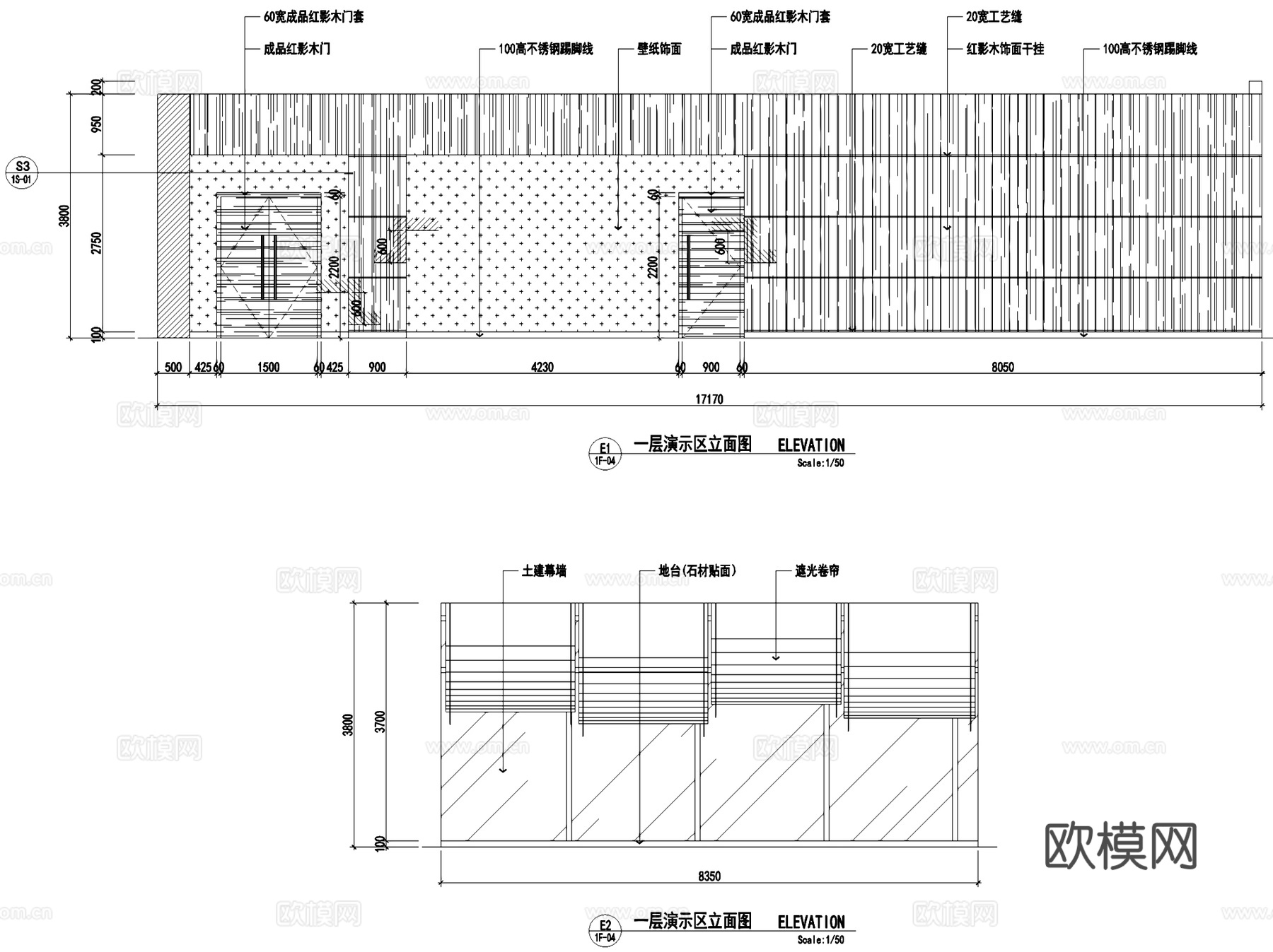苏州邮政储蓄银行室内装饰CAD施工图全套cad施工图