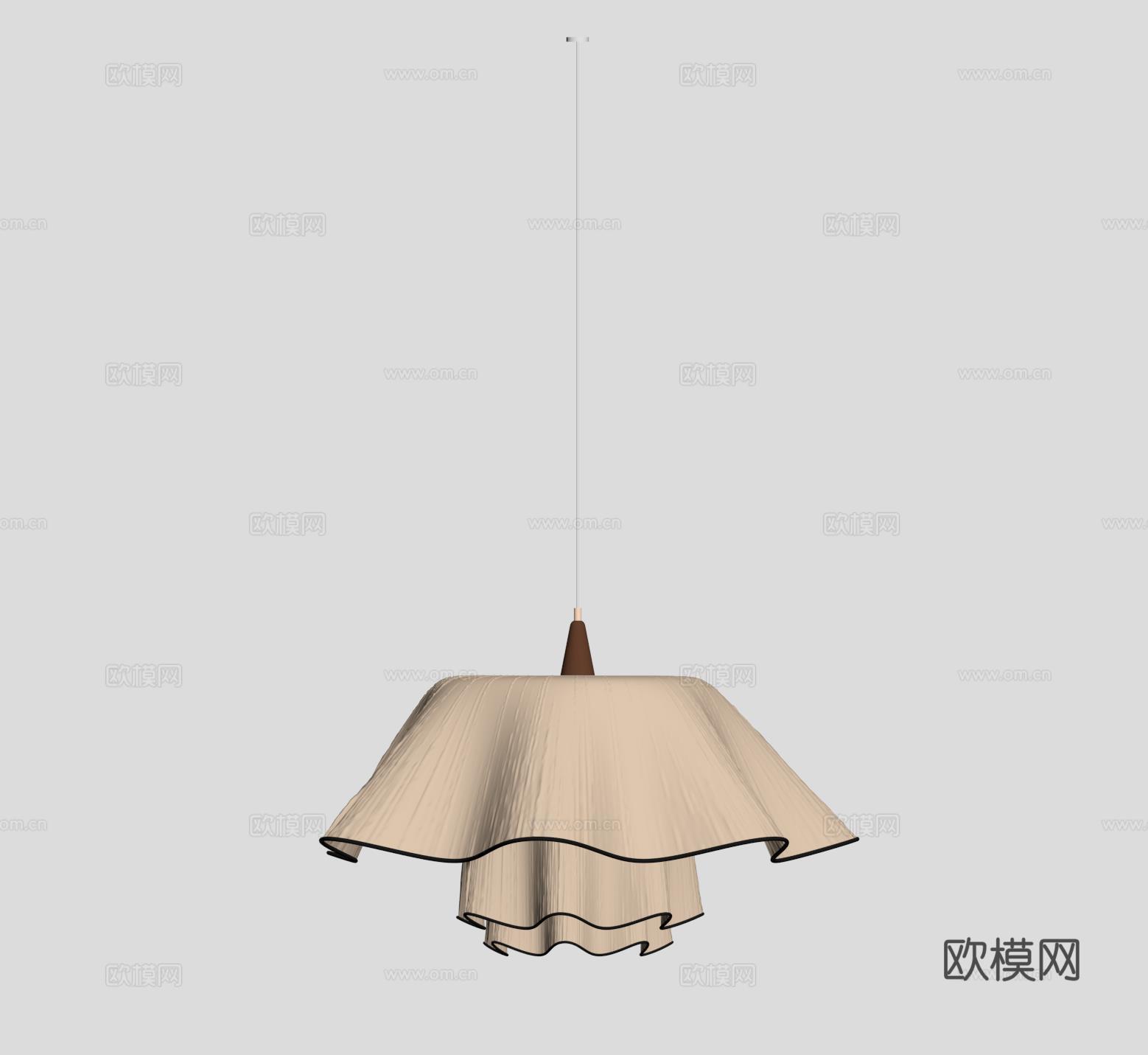 现代吊灯 装饰灯su模型