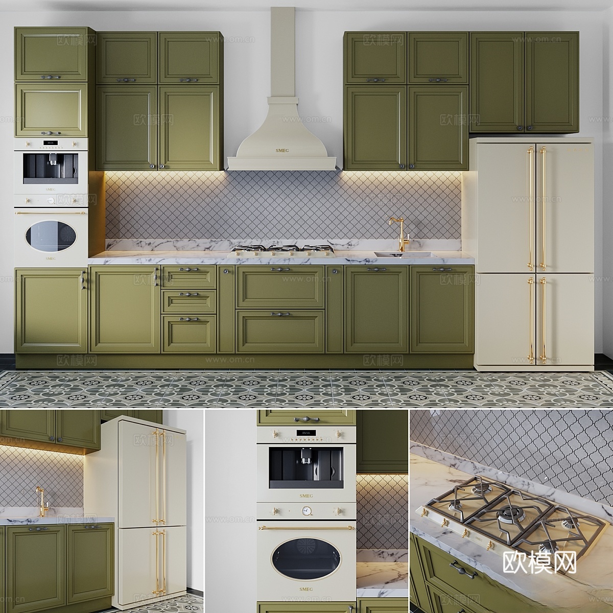 Rimi厨房出品的Giovane厨具3d模型下载