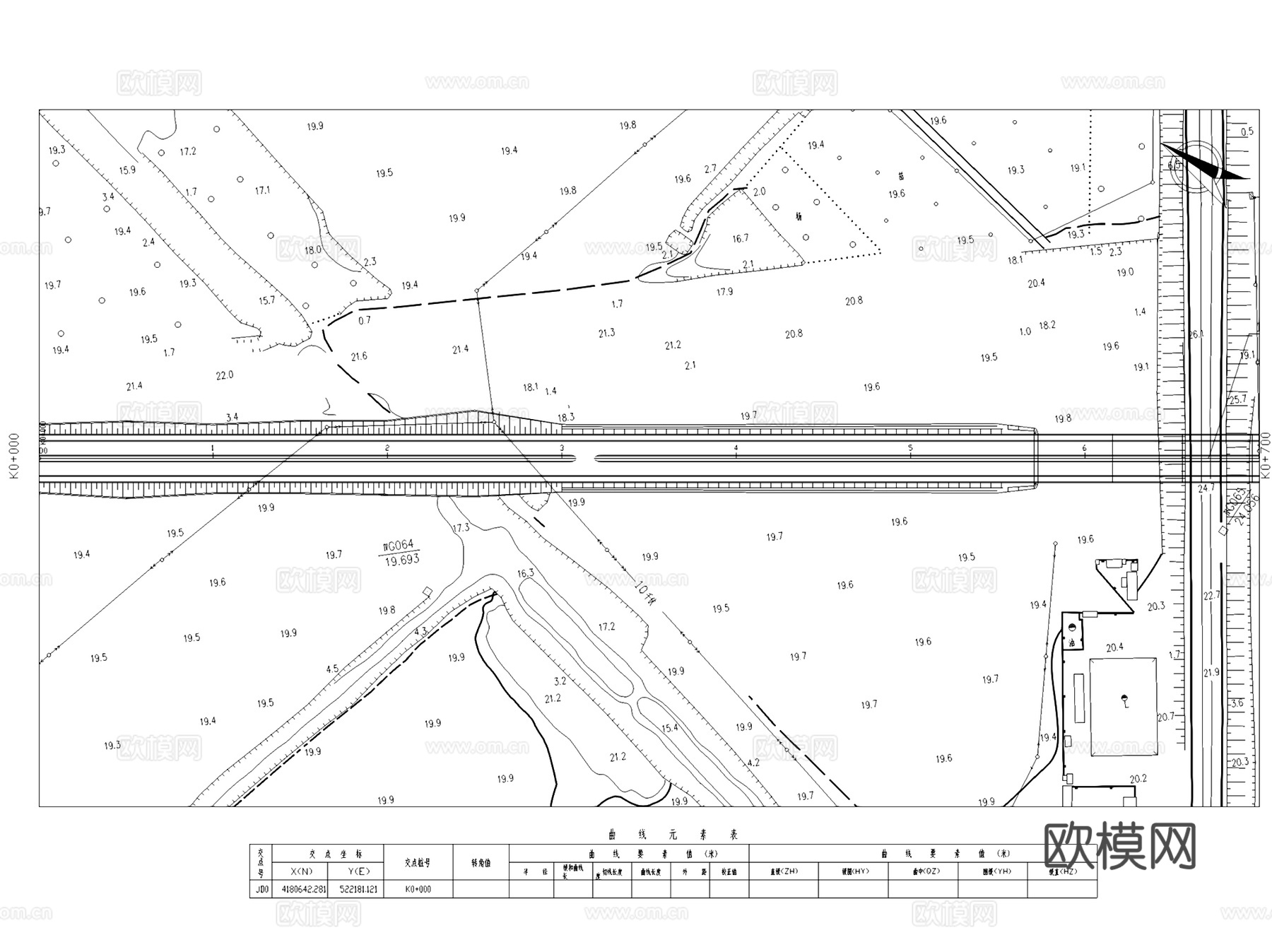 土建道路公路桥梁隧道涵洞工程CAD施工图集 50套cad施工图