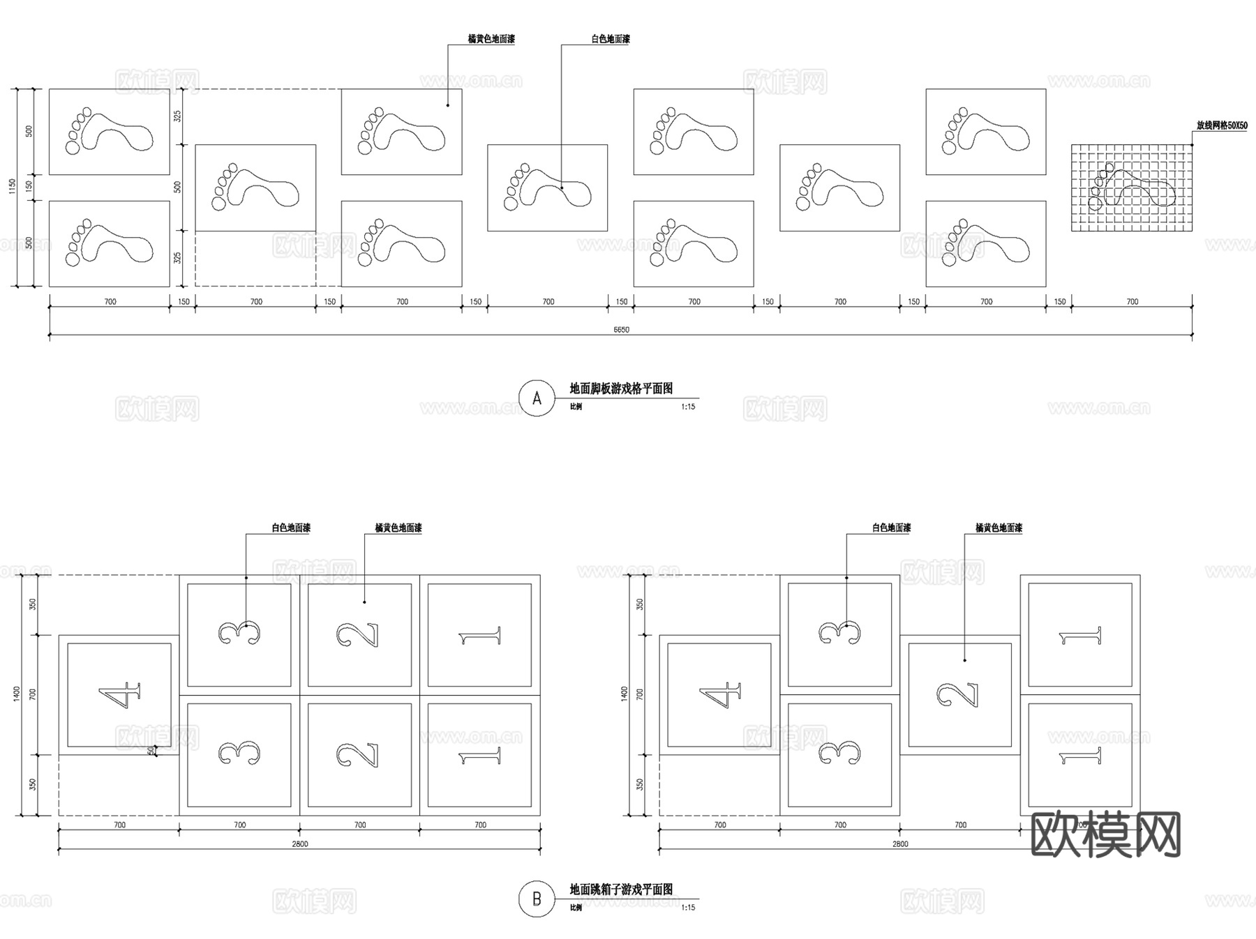 重庆融创沙滨小学校园景观CAD施工图全套cad施工图