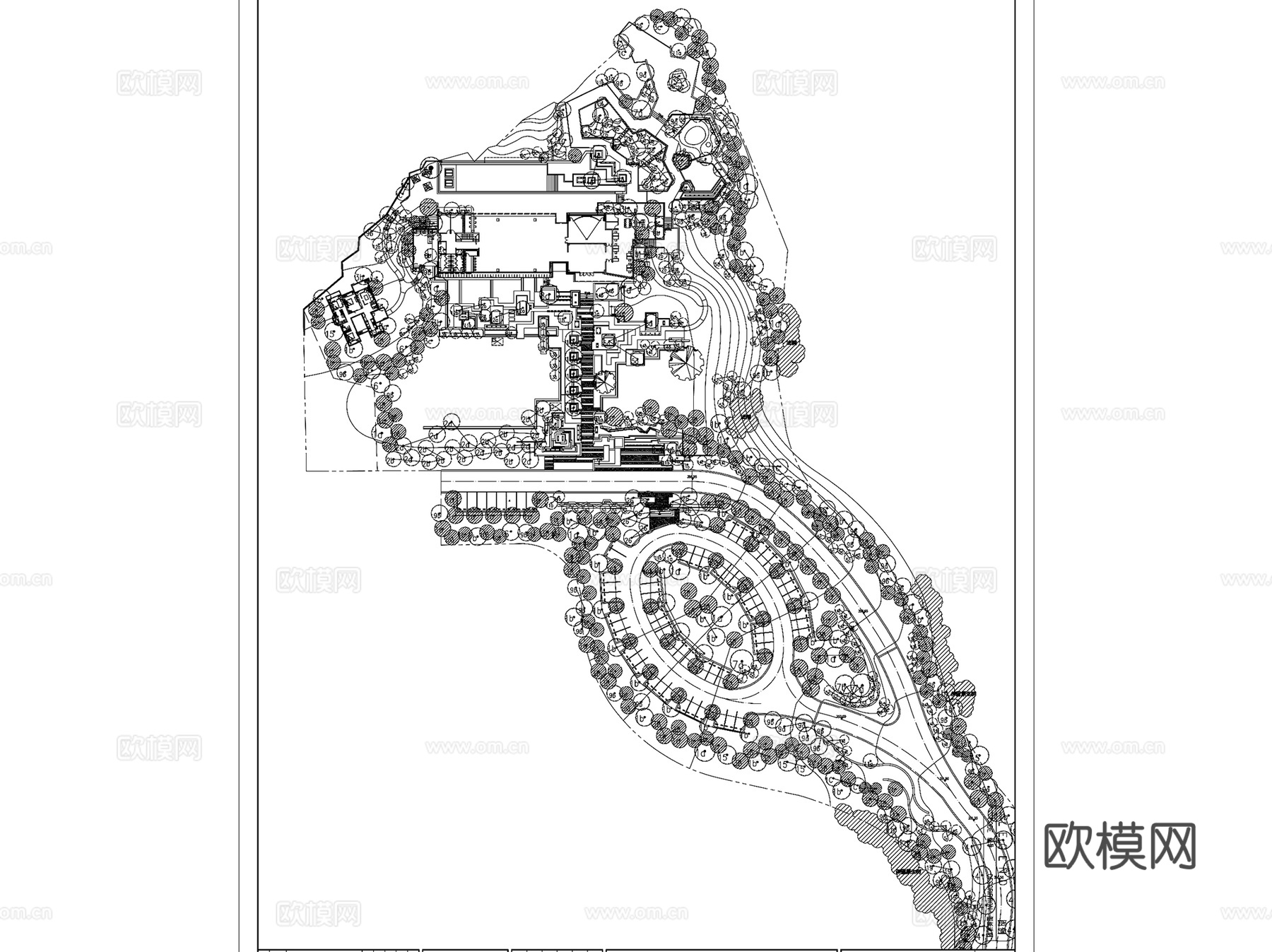 重庆龙湖两江新宸样板区景观CAD施工图全套+文本cad施工图