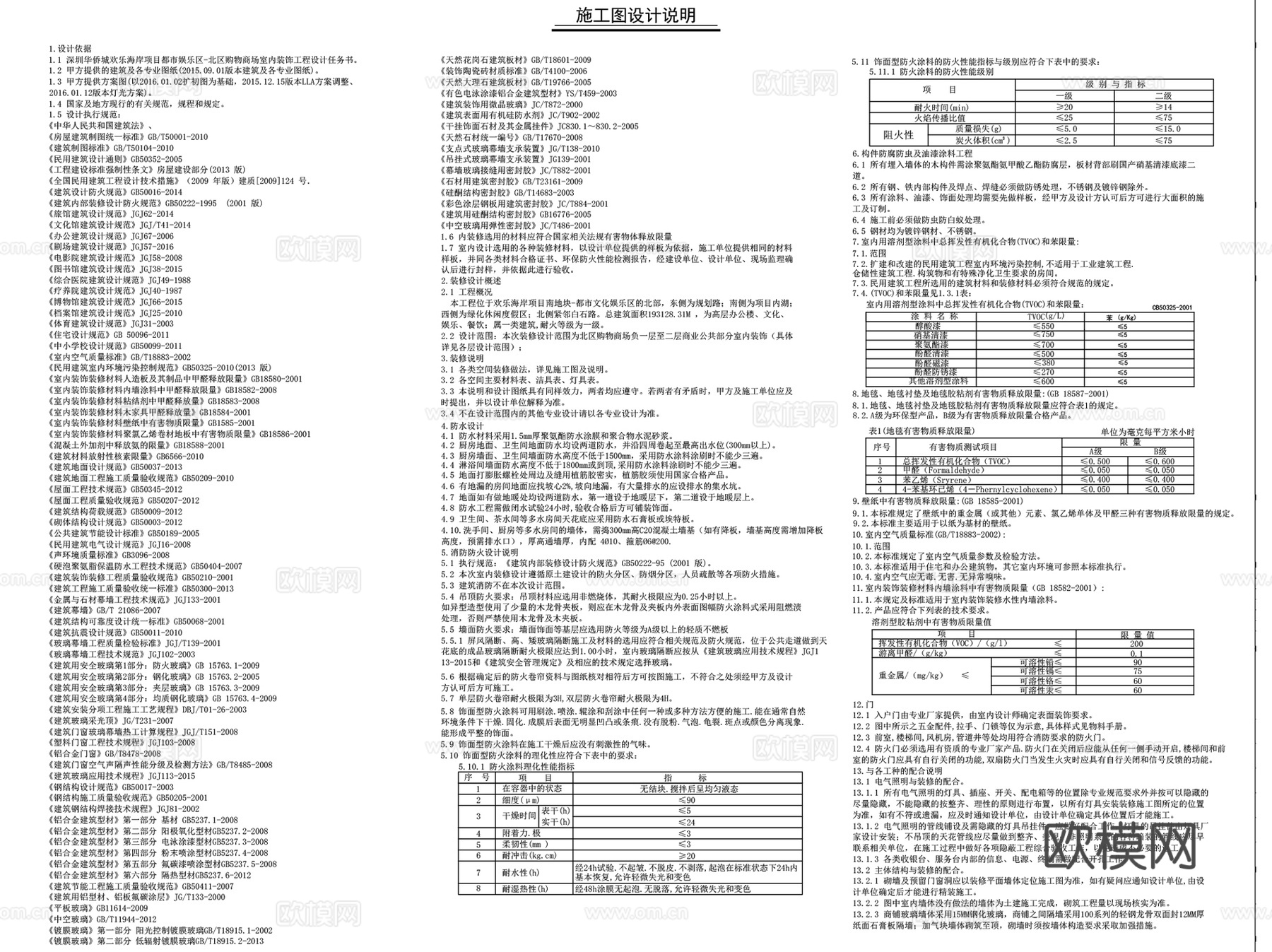 室内装饰工程CAD施工图制图规范图例图集cad施工图