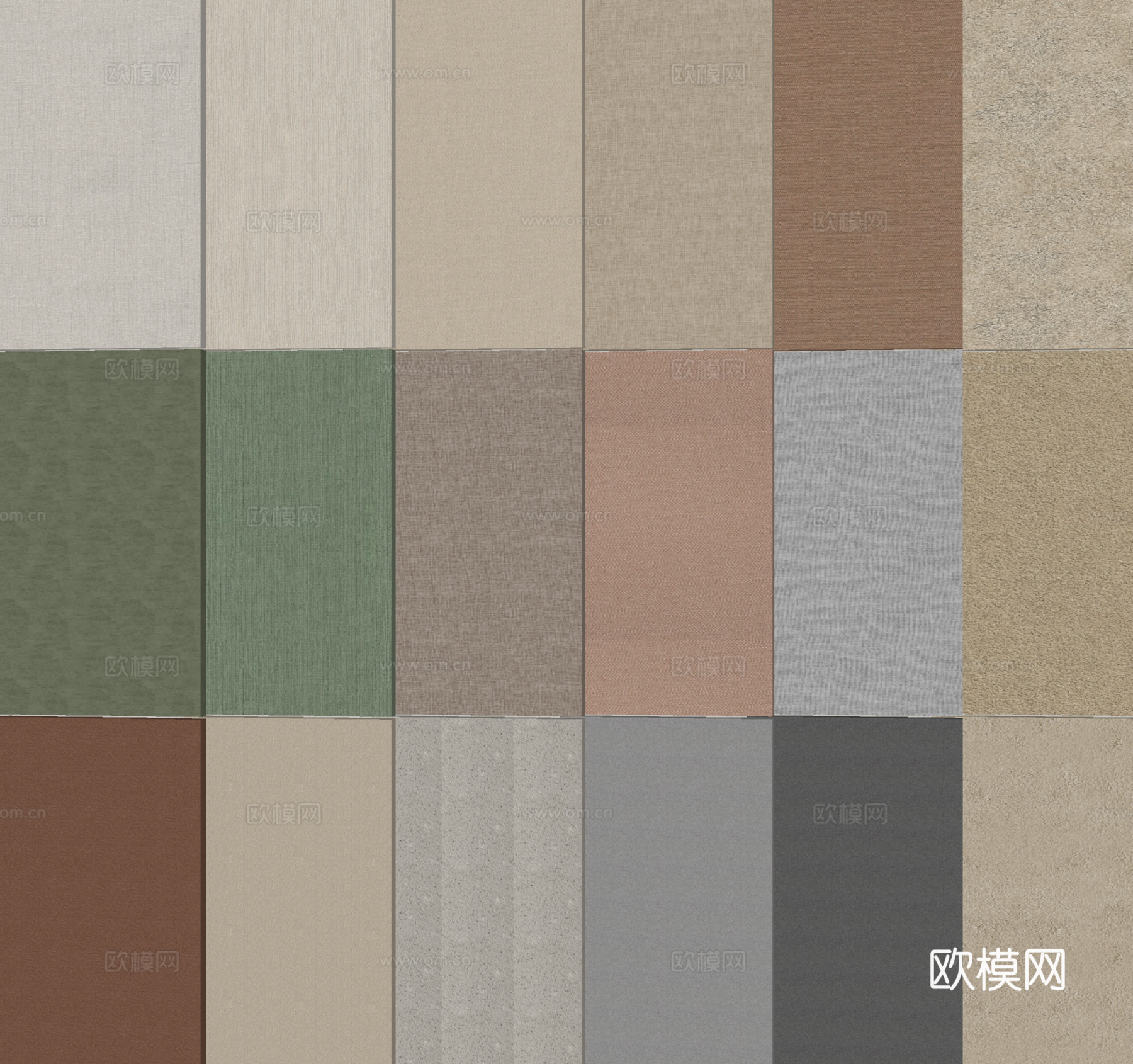现代艺术涂料 微水泥 乳胶漆 真石漆 肌理漆su模型