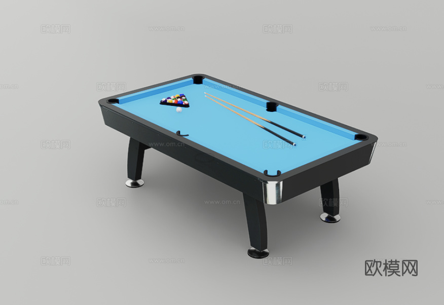 台球桌su模型