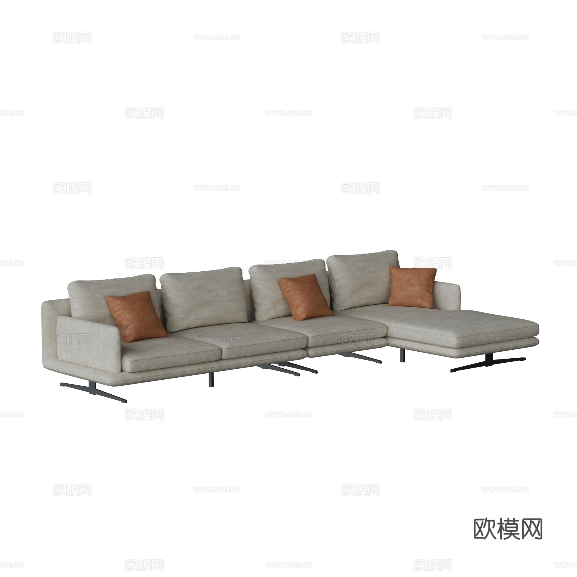 沙发3d模型下载