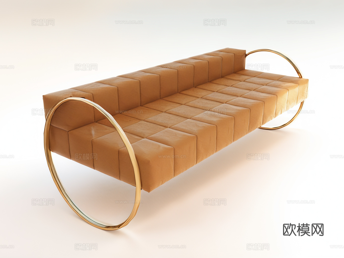 旧沙发 饰品su模型