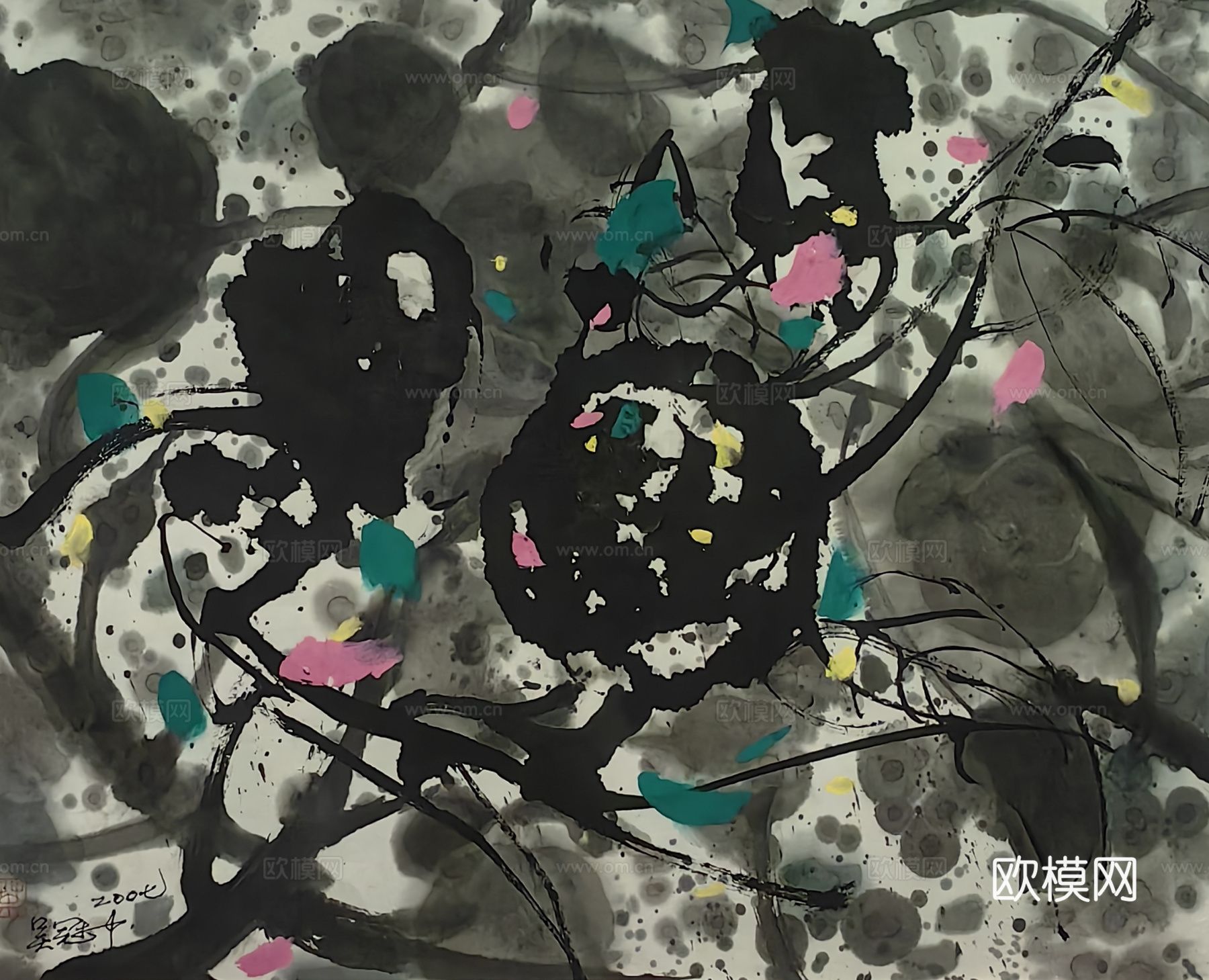 吴冠中绘画作品下载