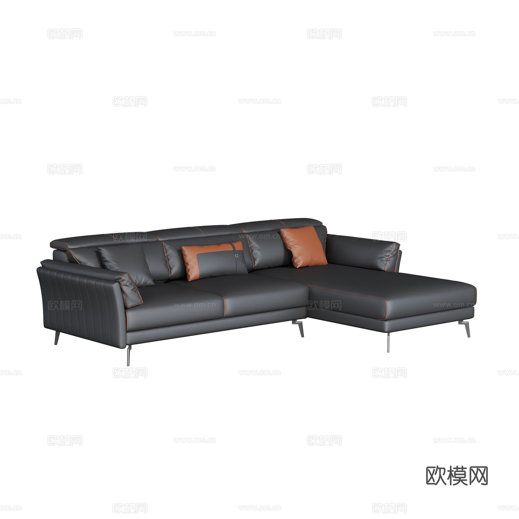 沙发3d模型下载