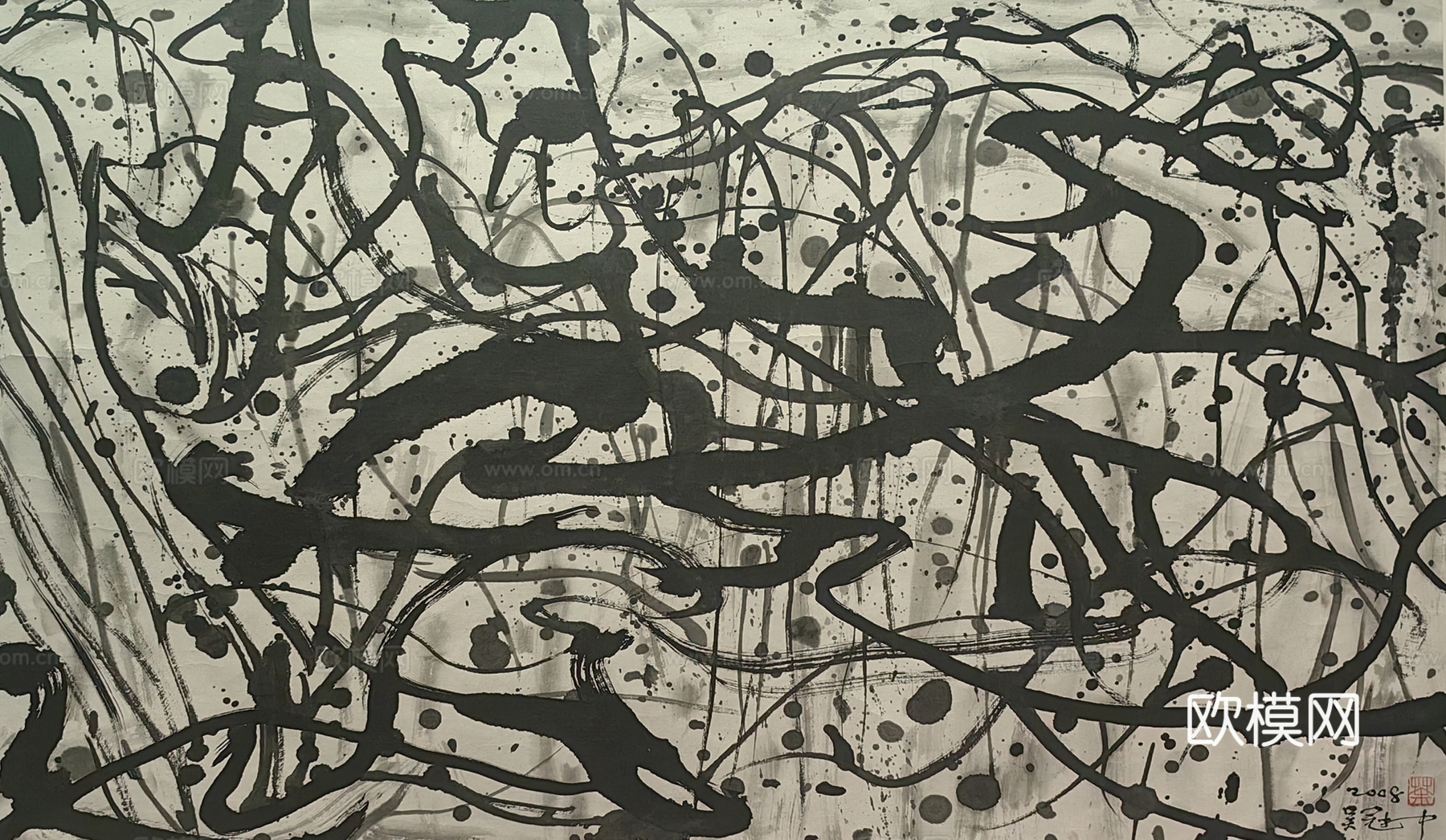 吴冠中绘画作品