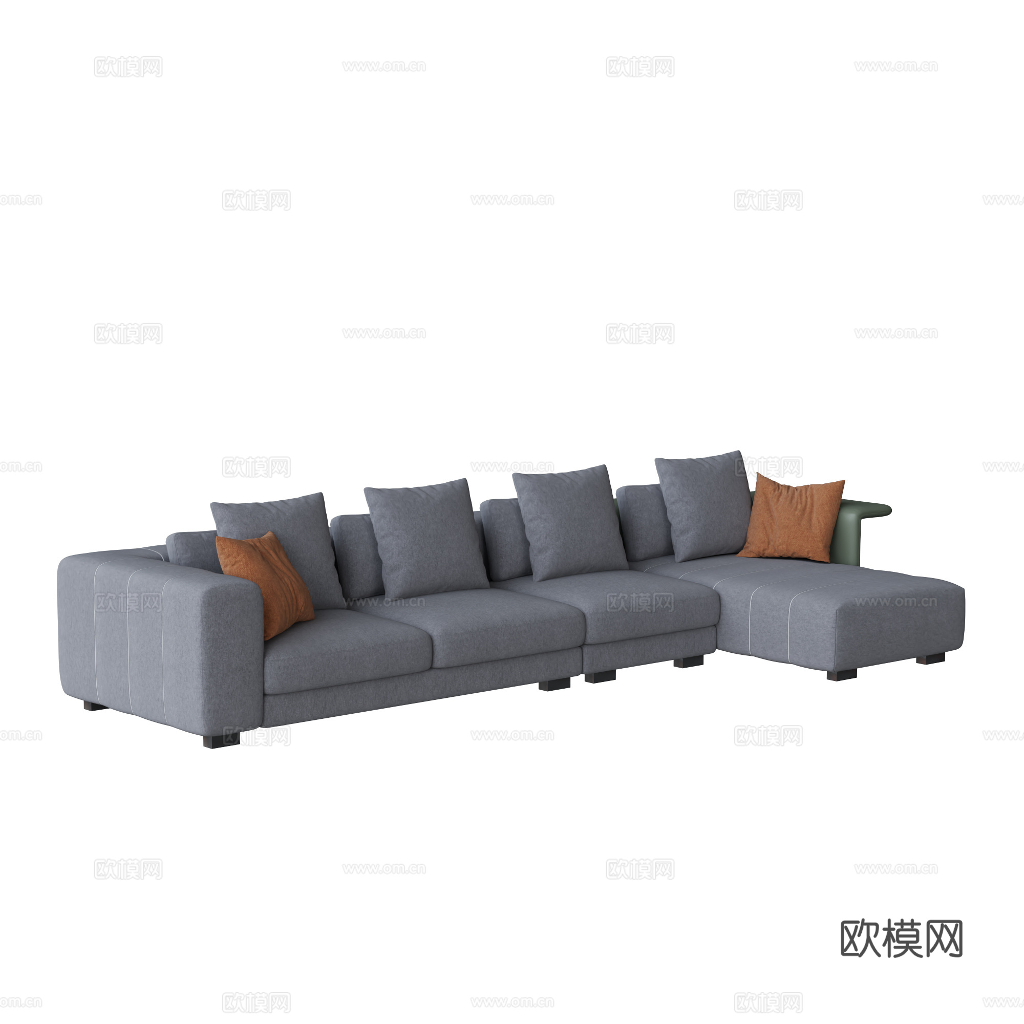 沙发3d模型下载