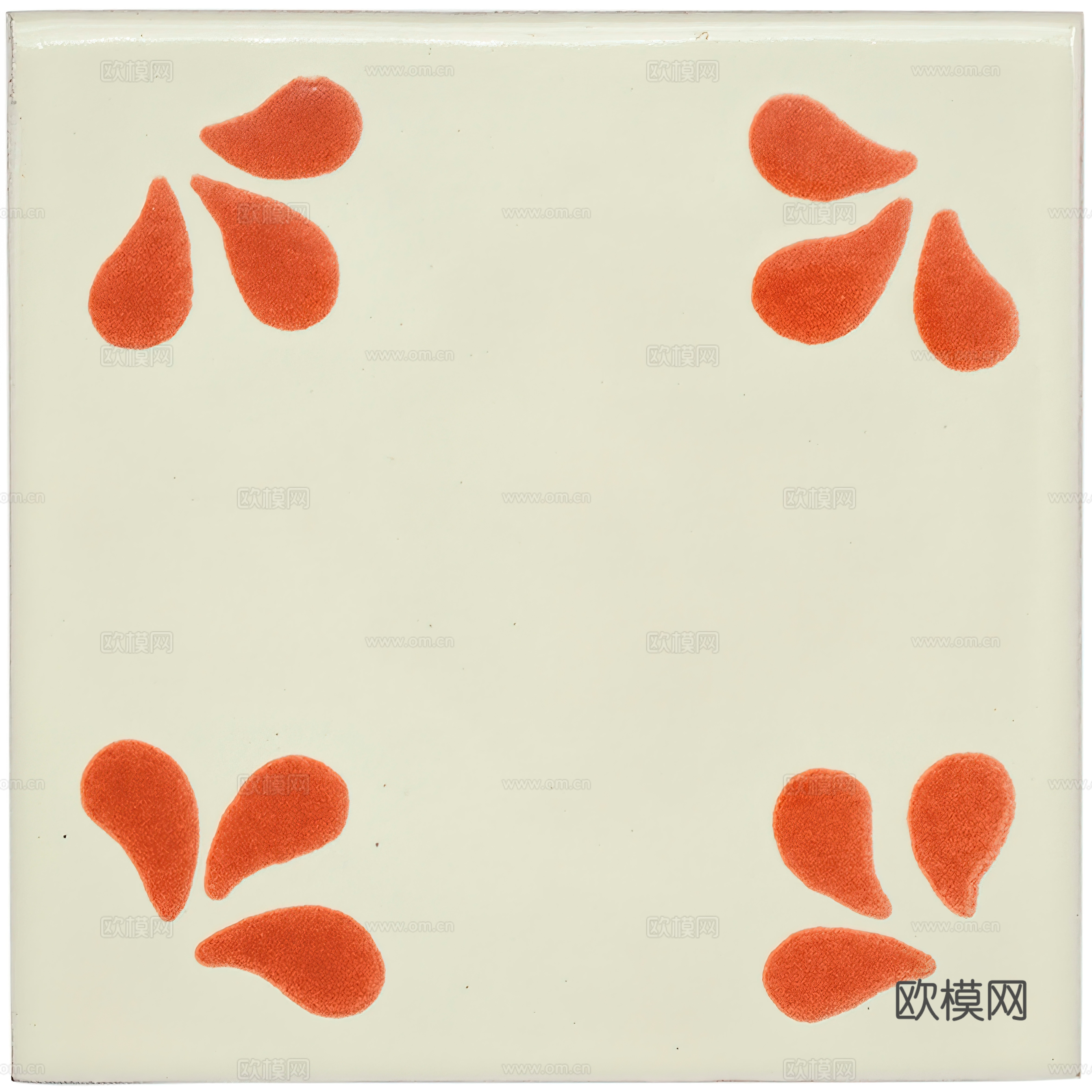 复古小花砖