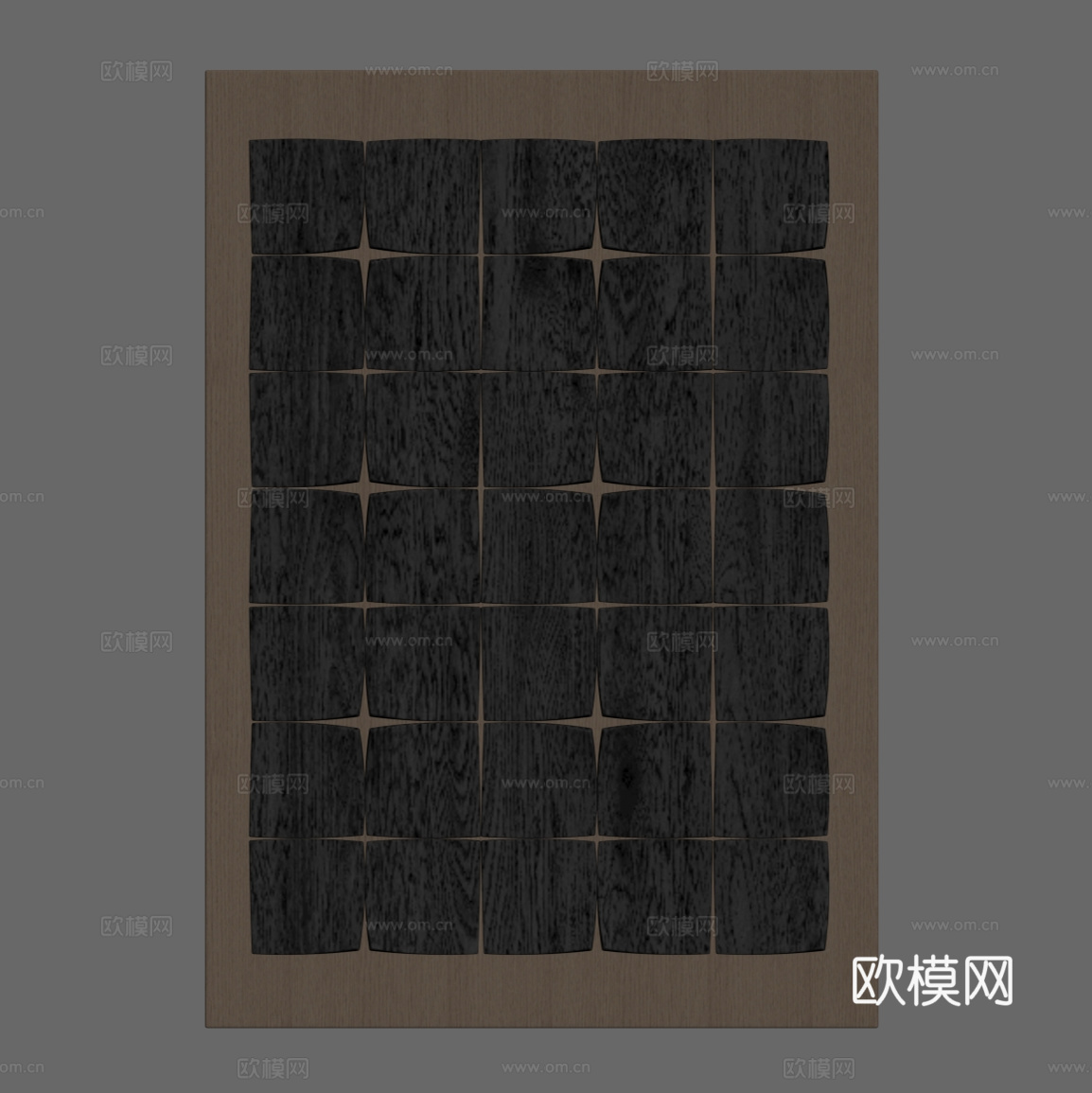 现代意式墙饰 装饰画su模型