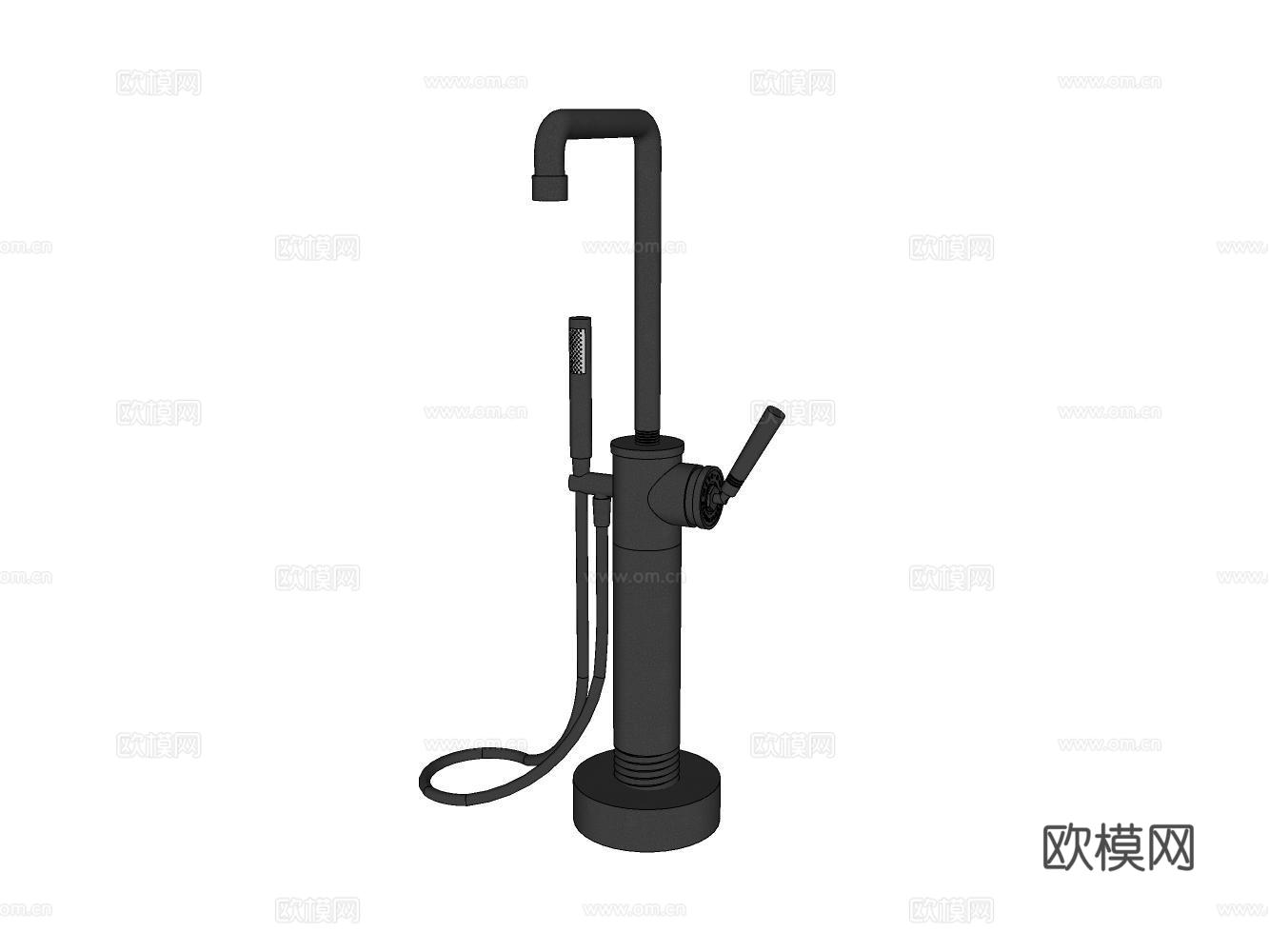 水龙头su模型
