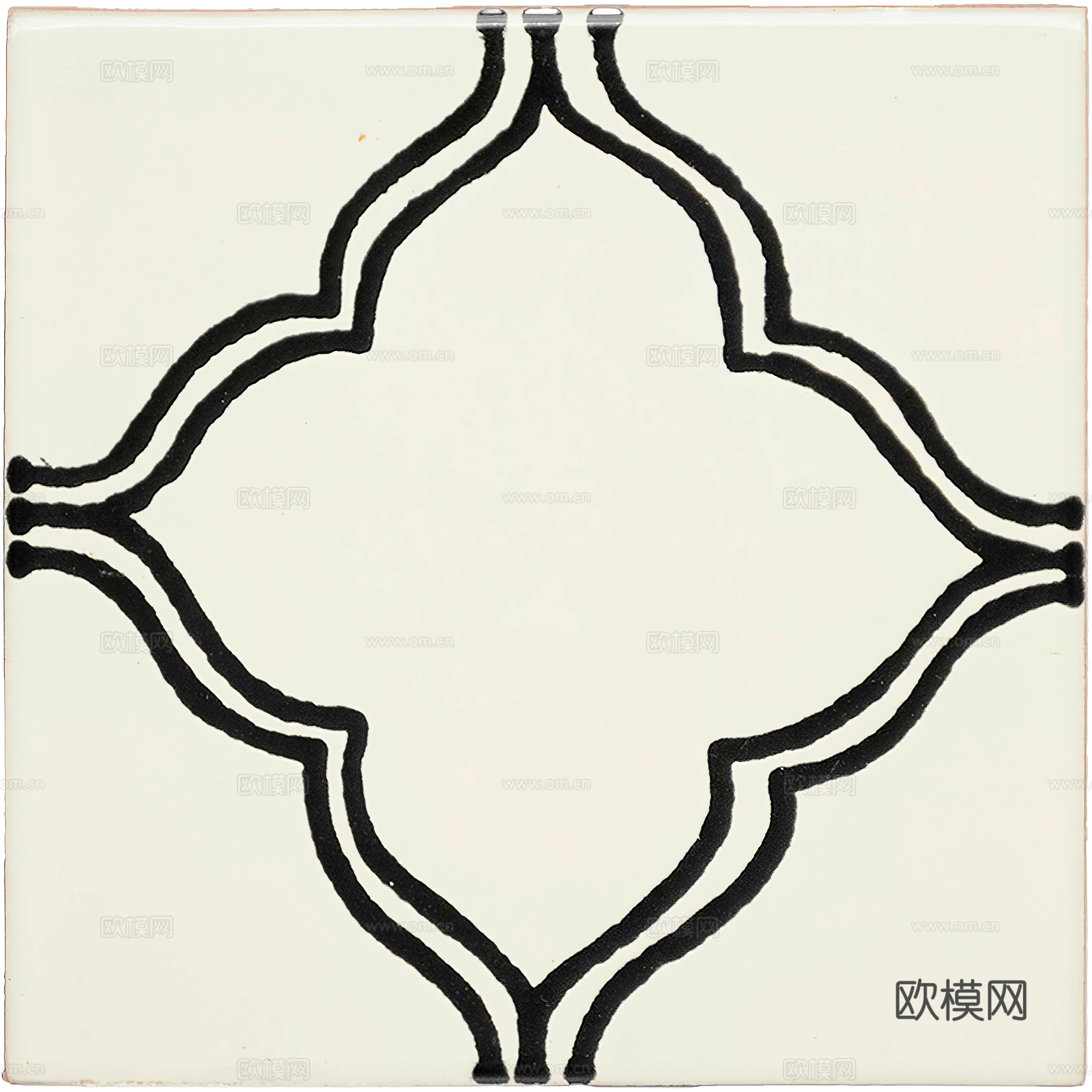 复古小花砖