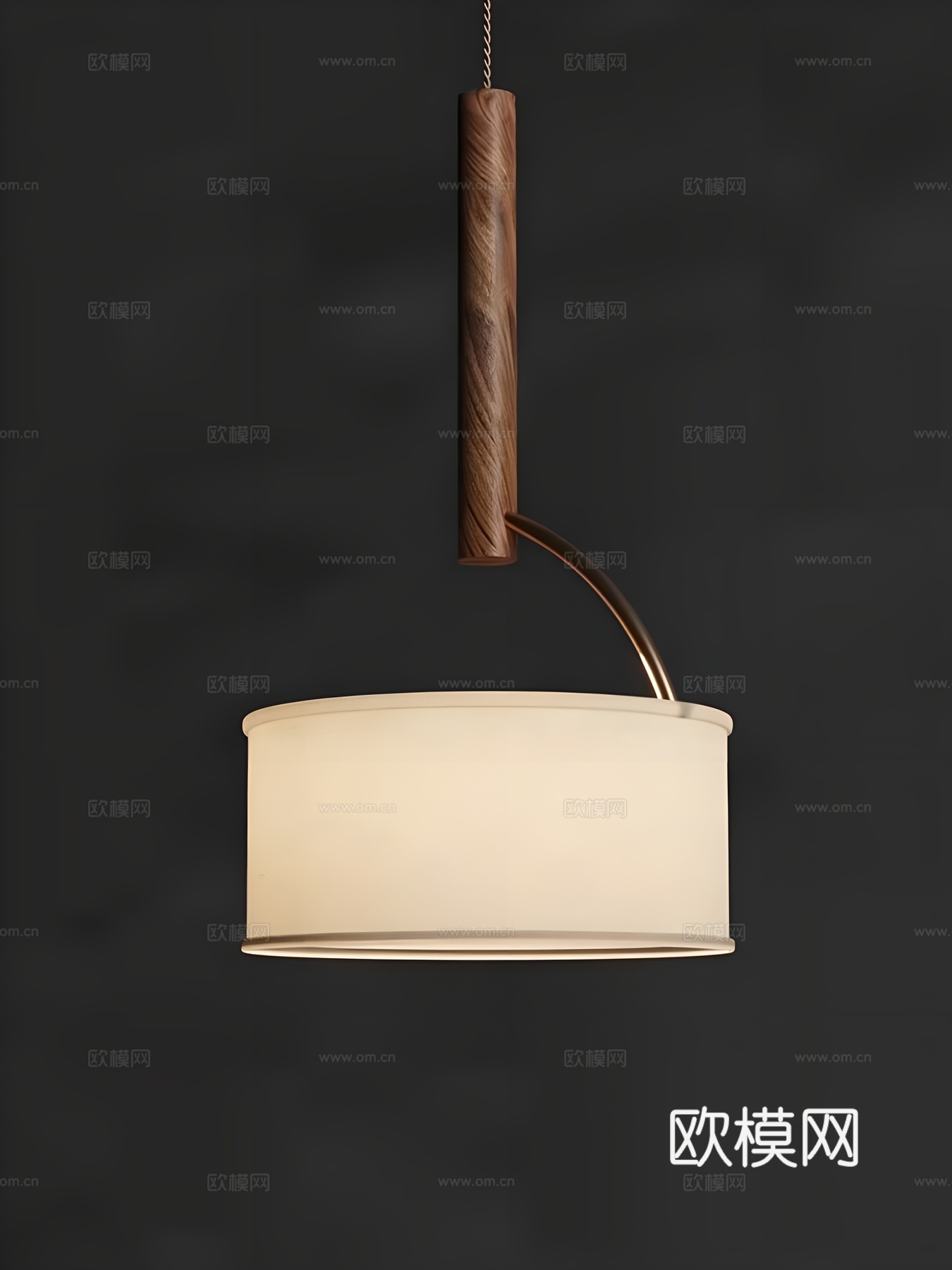 现代小吊灯 装饰灯su模型