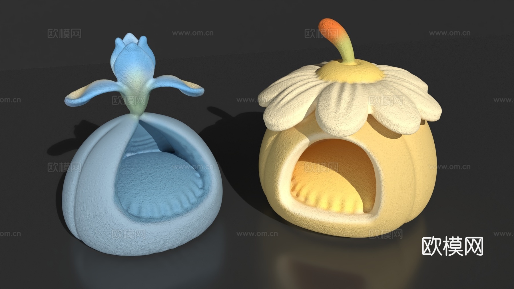 狗窝猫窝猫舍宠物用品3d模型下载